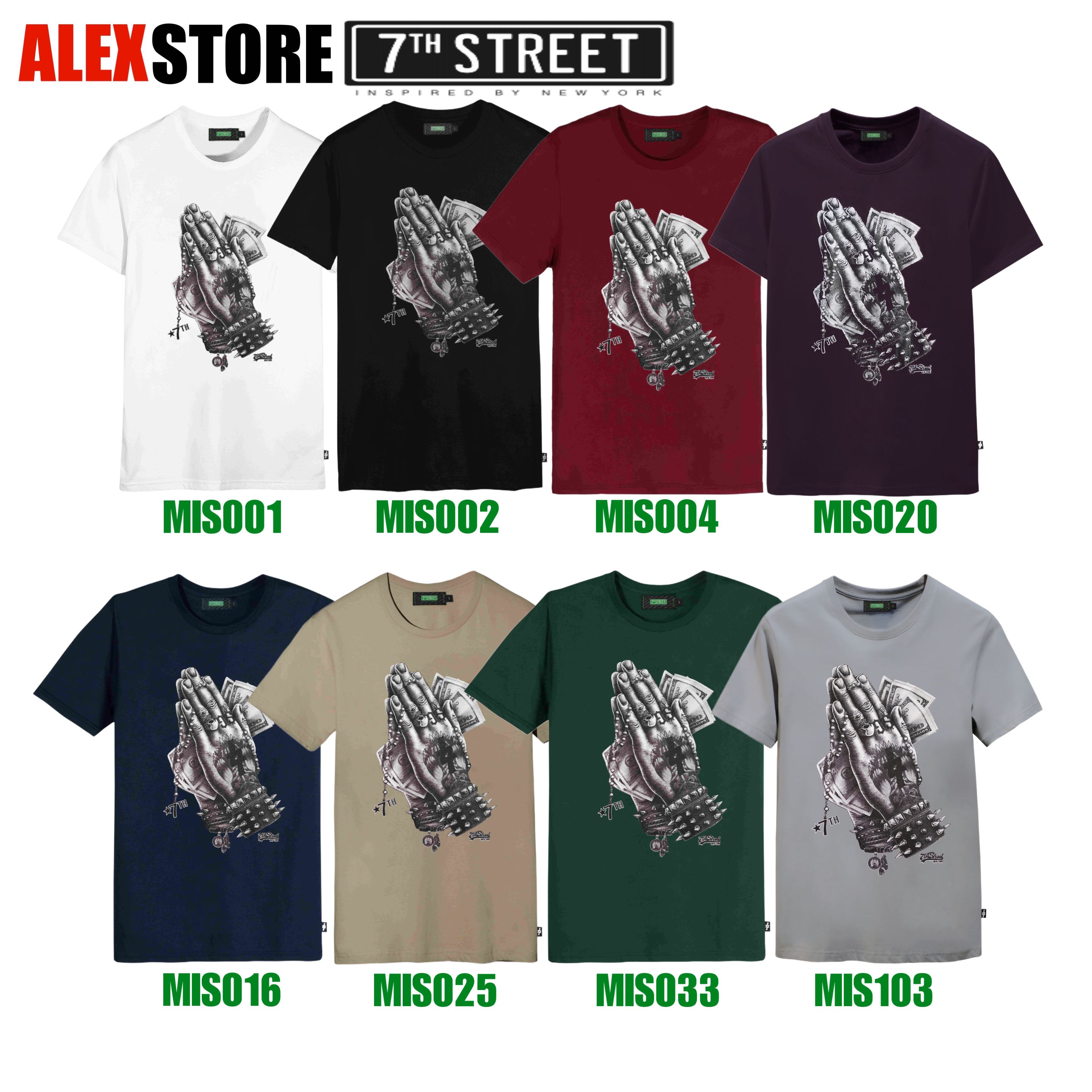 เสื้อยืด 7th Street (ของแท้) รุ่น MIS T-shirt Cotton100%