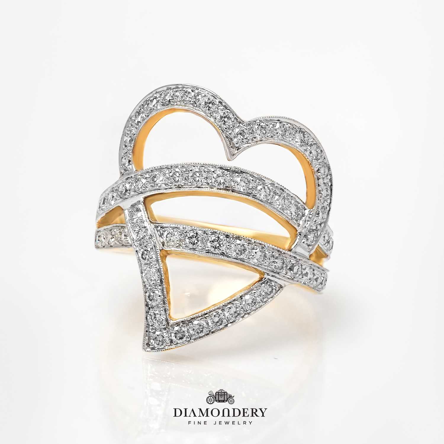 แหวนเพชร Lucky Heart Diamond Ring