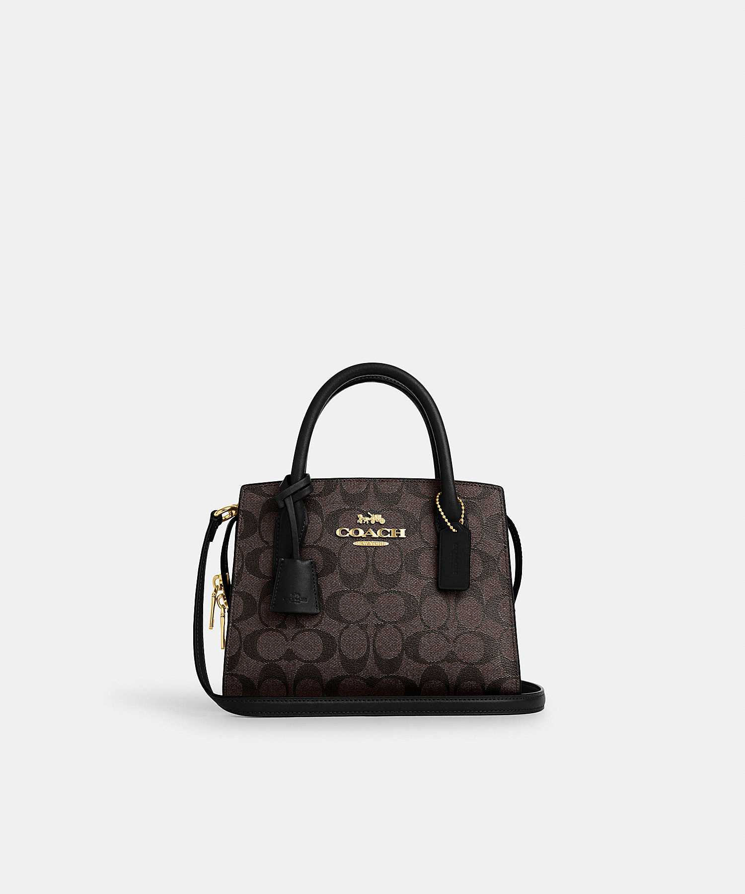 COACH ANDREA CARRYALL IN SIGNATURE CANVAS CP083 IMAA8