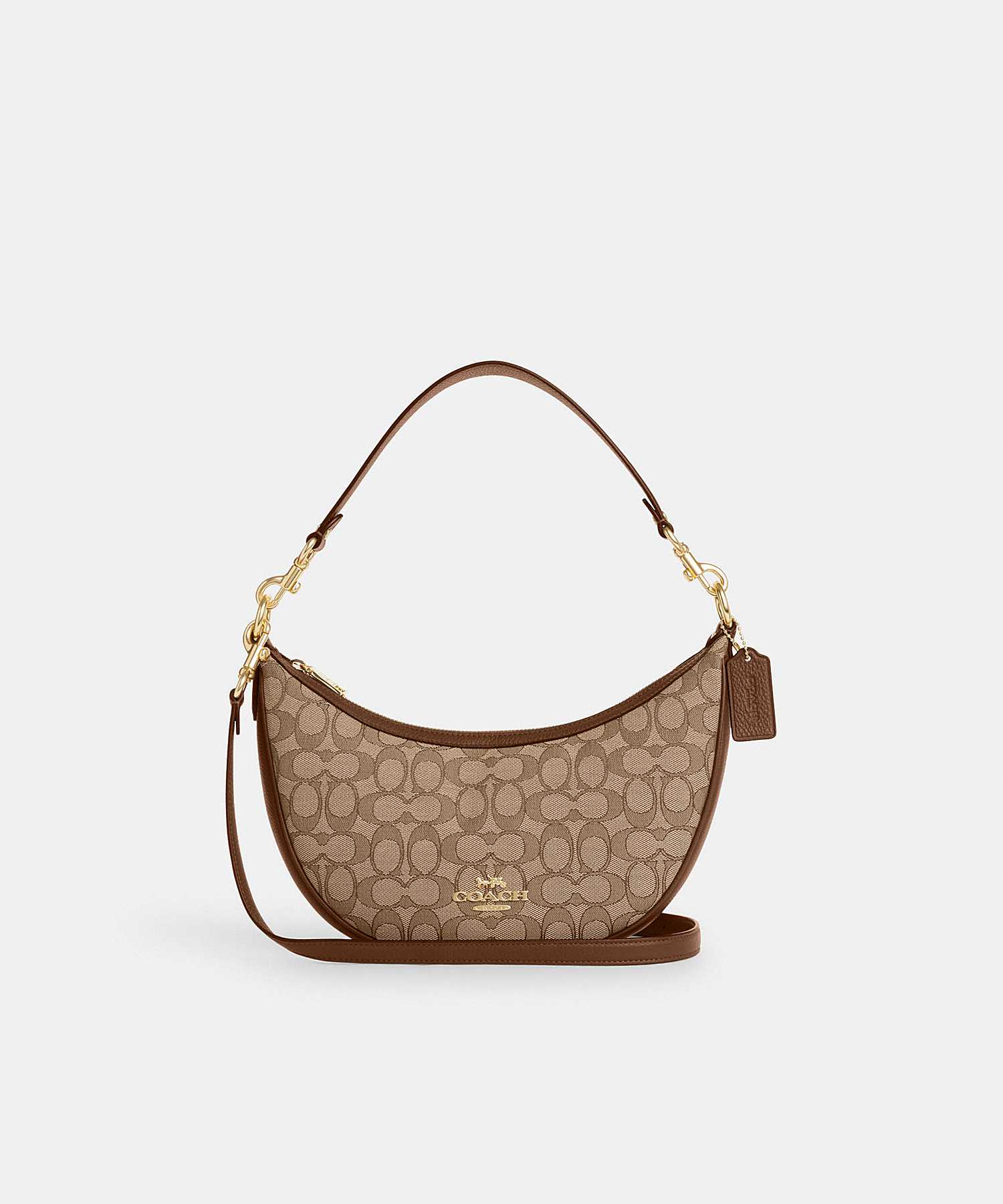 COACH ARIA SHOULDER BAG IN SIGNATURE JACQUARD CO997 IMVGB