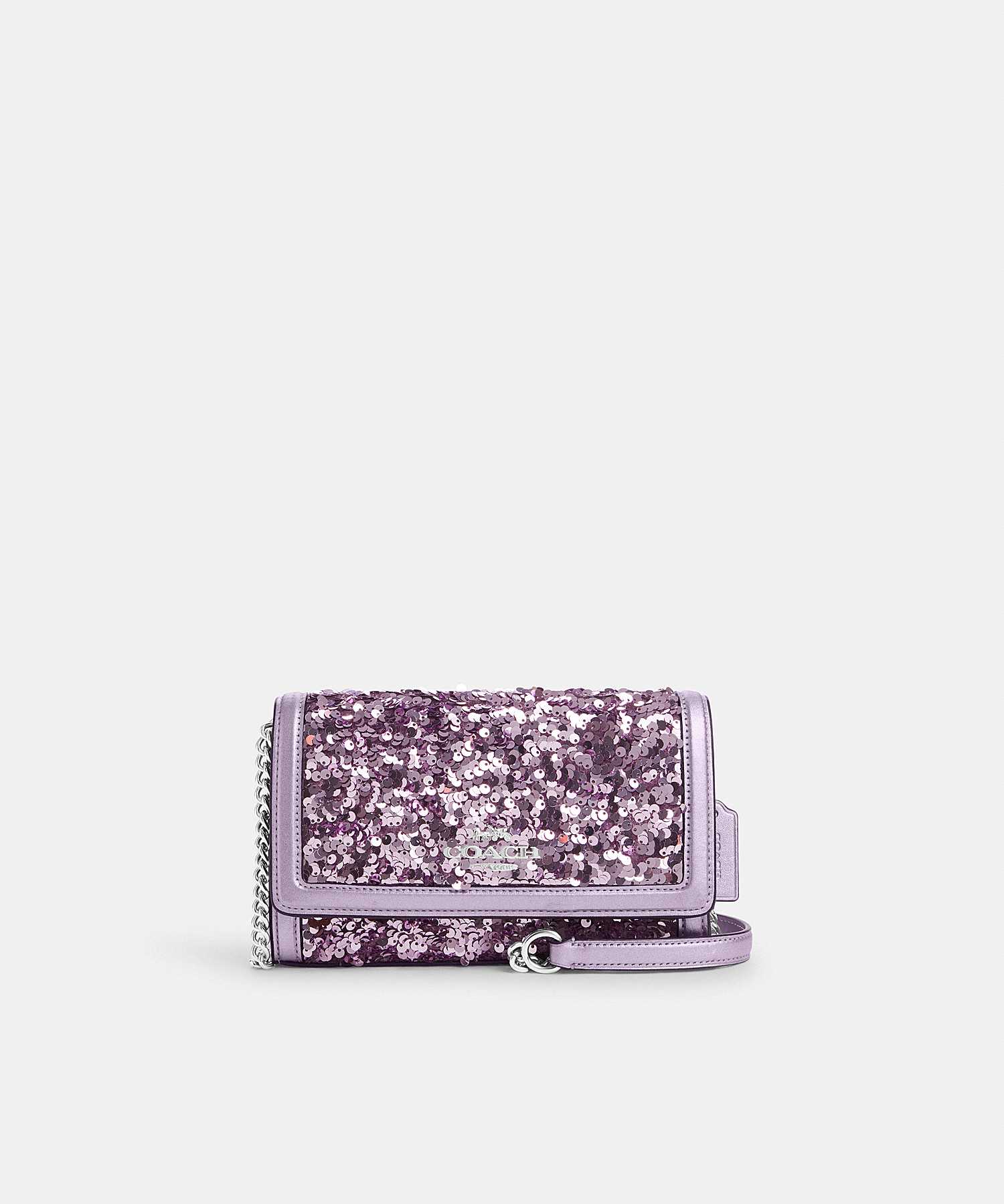 COACH FLAP CROSSBODY CQ526 SV/LL