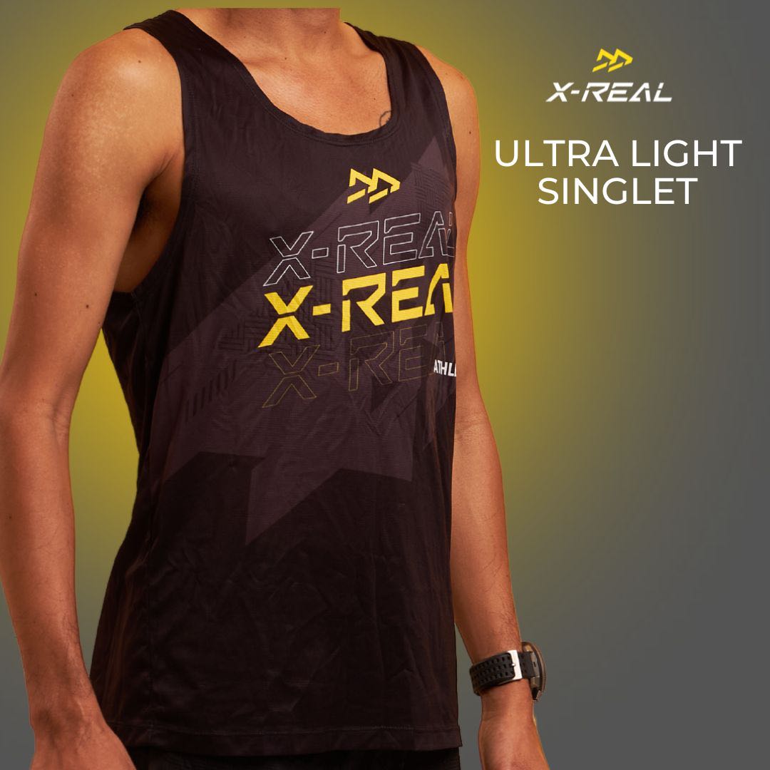 X-REAL Ultra light singlet รุ่น Do it with passion