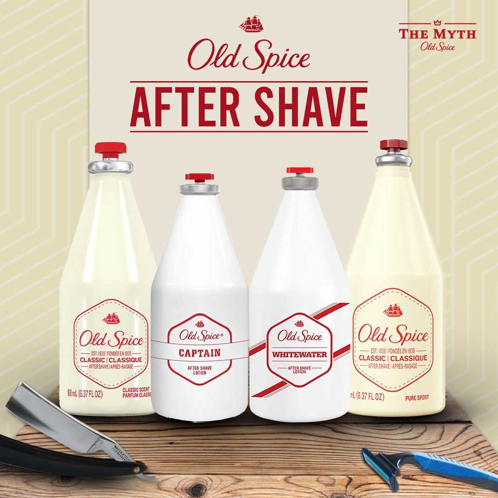 Old Spice After Shave ครีมหลังโกนหนวด ขนาด 188 ml