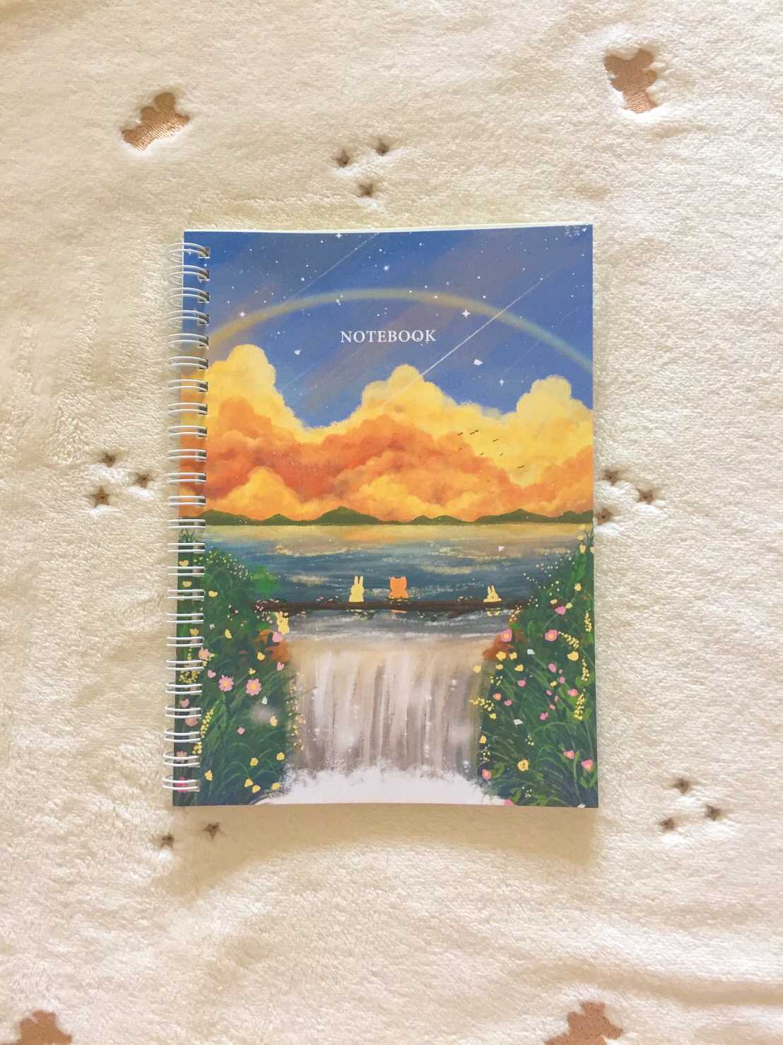 NOTEBOOK A5 [Waterfall & Happiness]