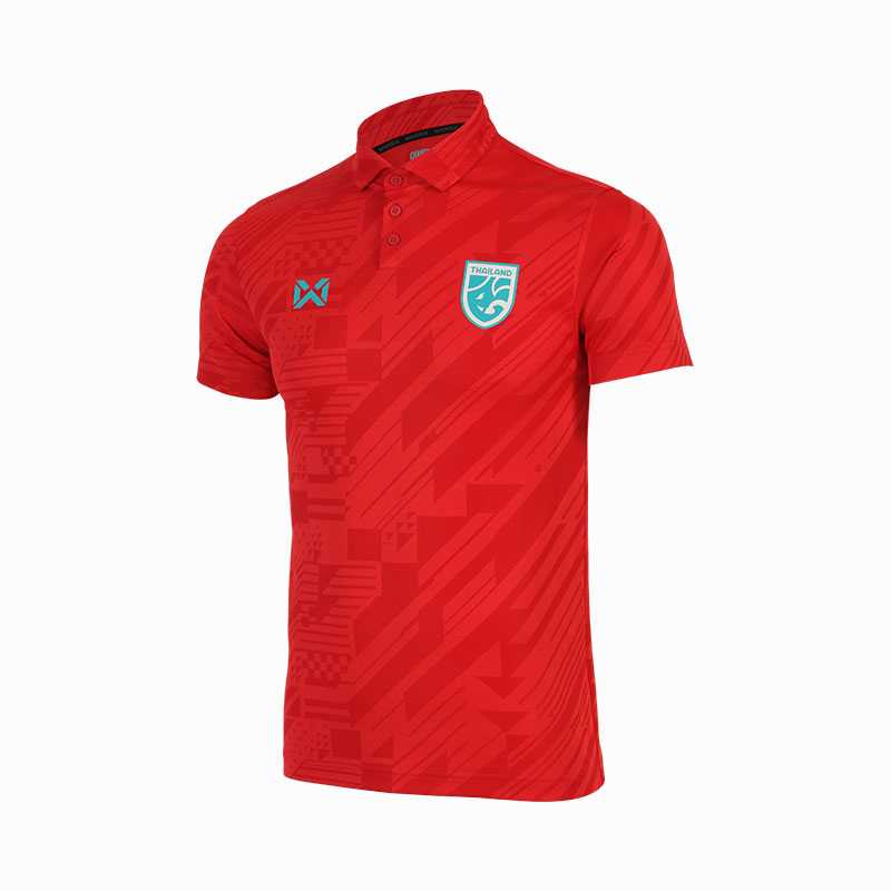 THAILAND NATIONAL TEAM KIT 2023/24  Cheer Polo - HyperRed