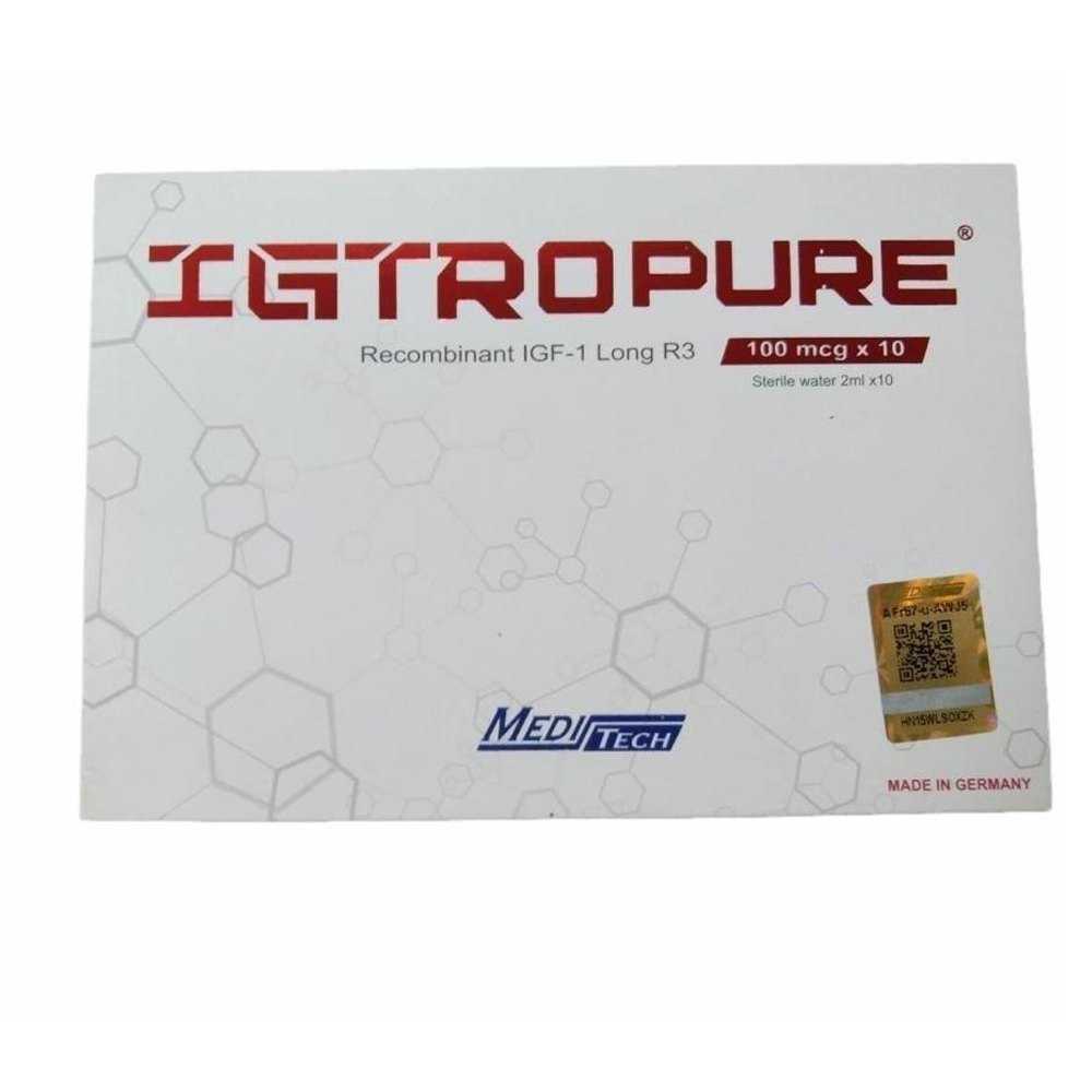 IGTROPURE  RECOMBINANT IGF-1 LONG R3  100mcg/vial, 10vial