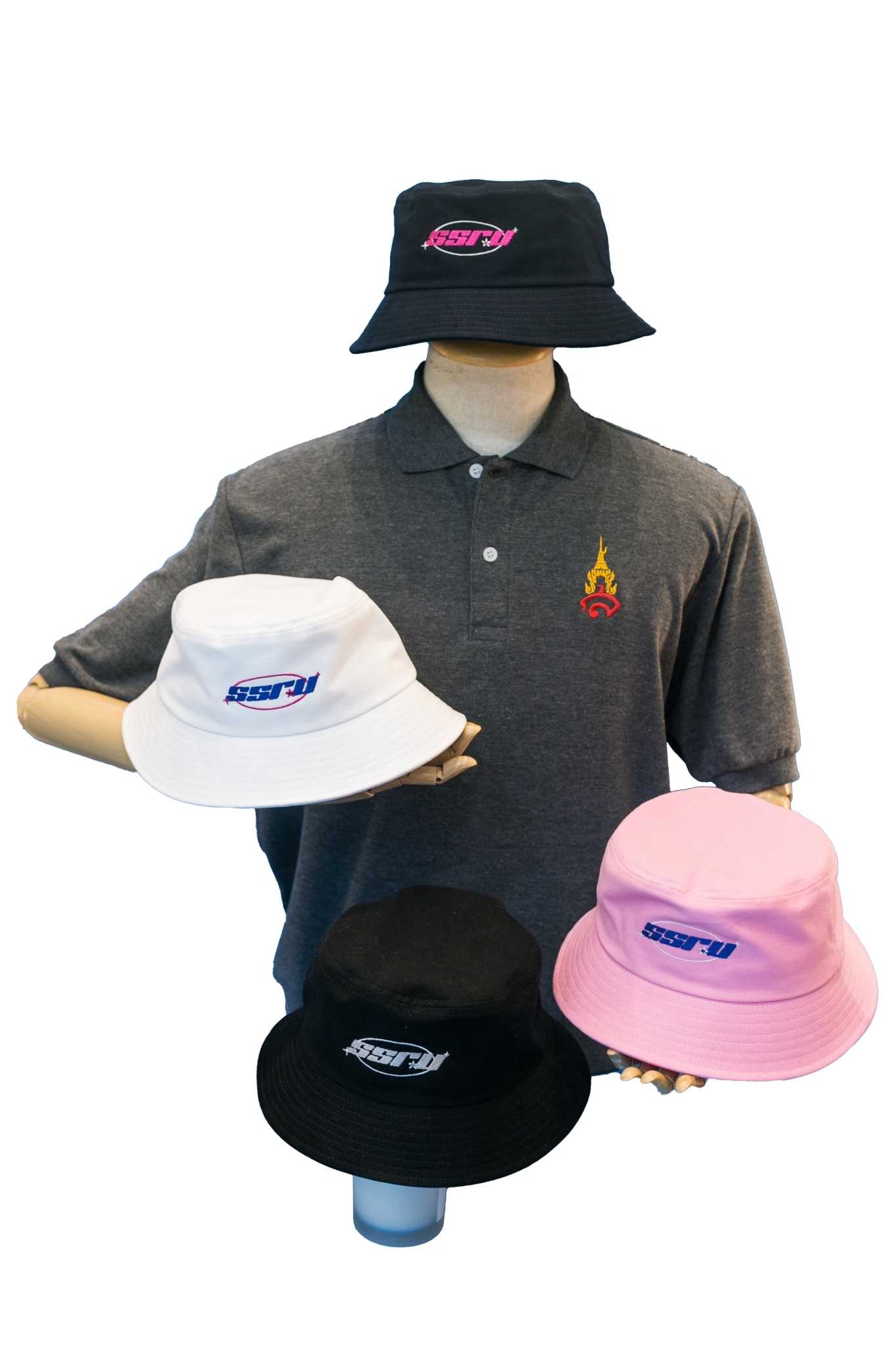 หมวกบักเก็ต SSRU มี 4 สี