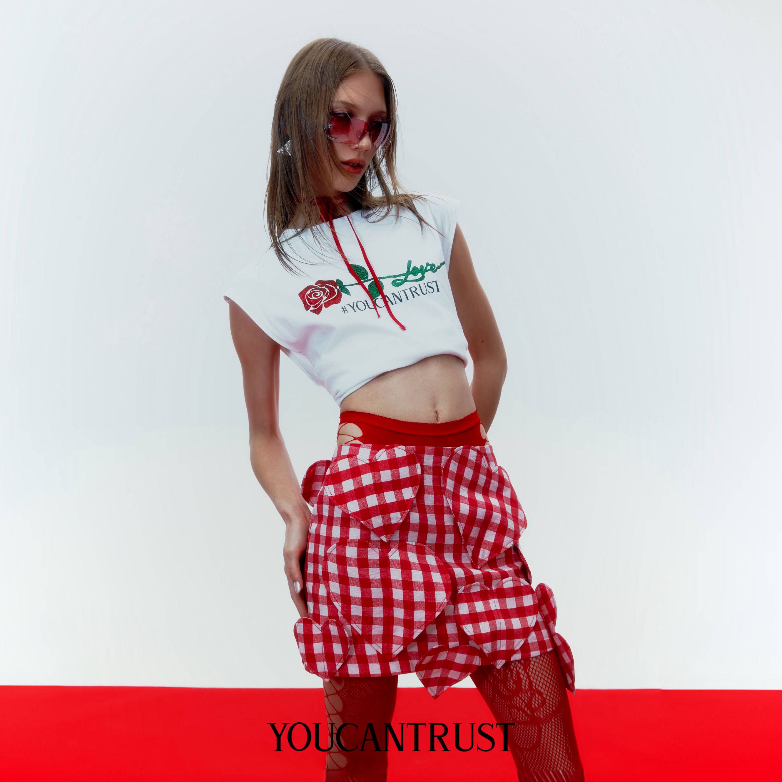 MINIHEART MINI SKIRT