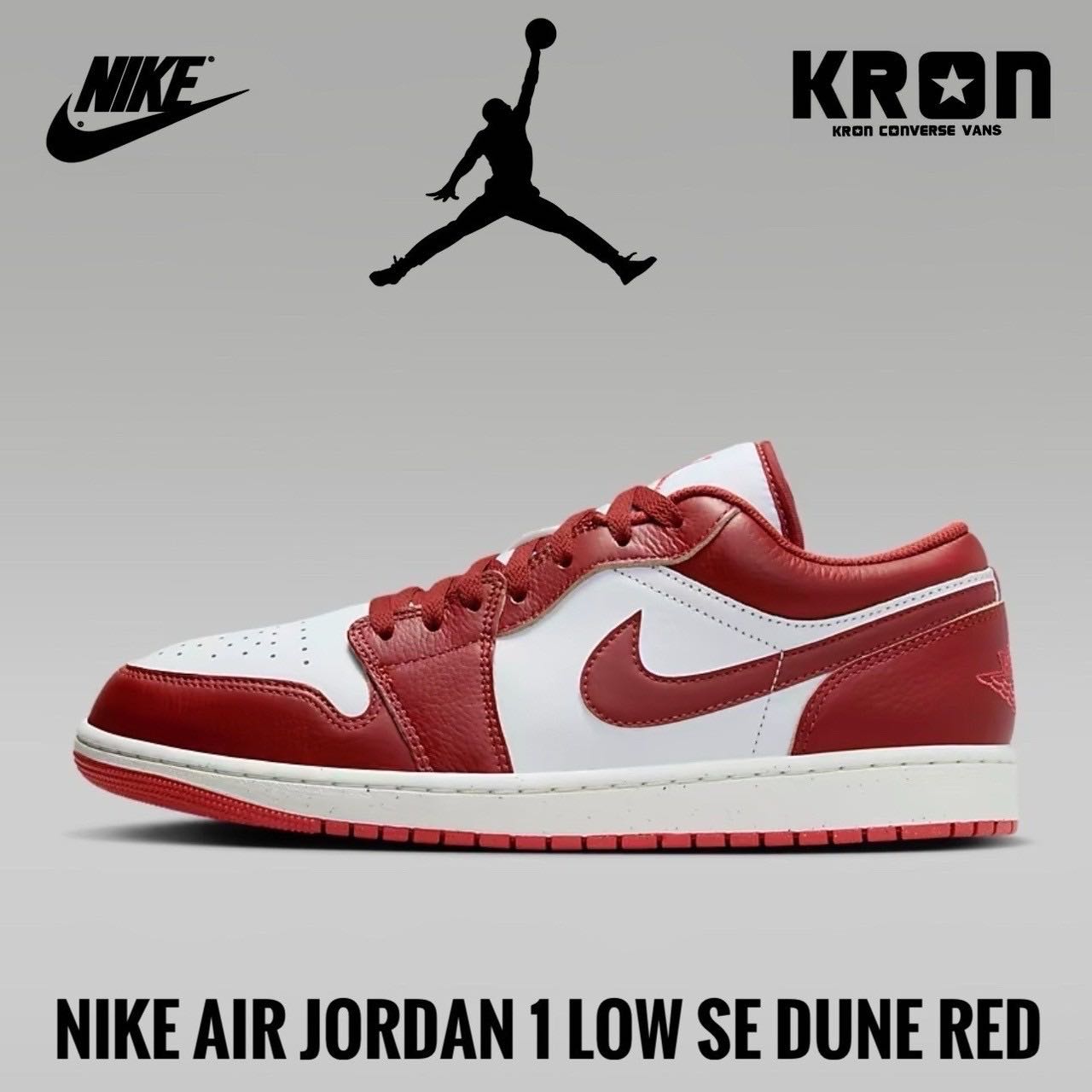 Nike Air Jordan 1 Low SE Dune Red