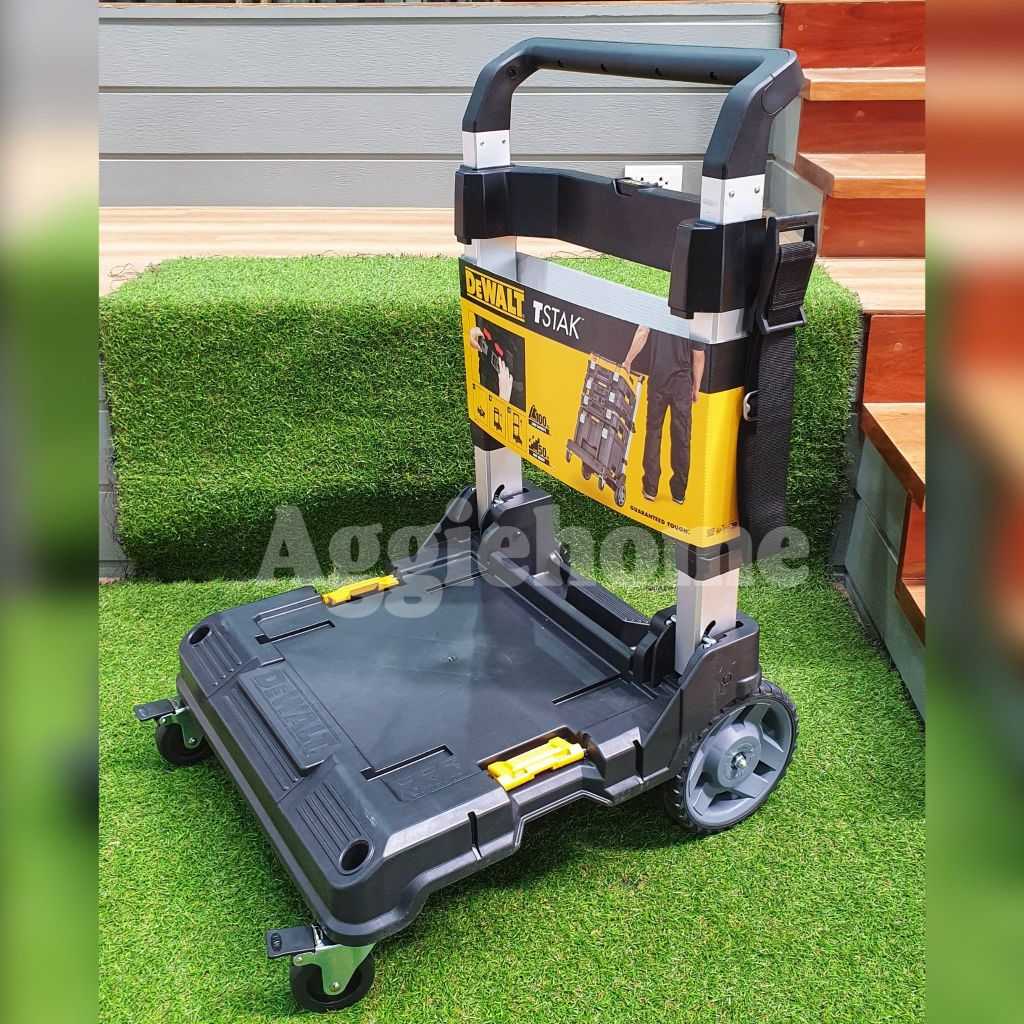 DEWALT รถเข็นลาก TSTAK รุ่น DWST1-71196 ขนาดล้อใหญ่ 7 นิ้ว รถเข็น รถเข็นลาก