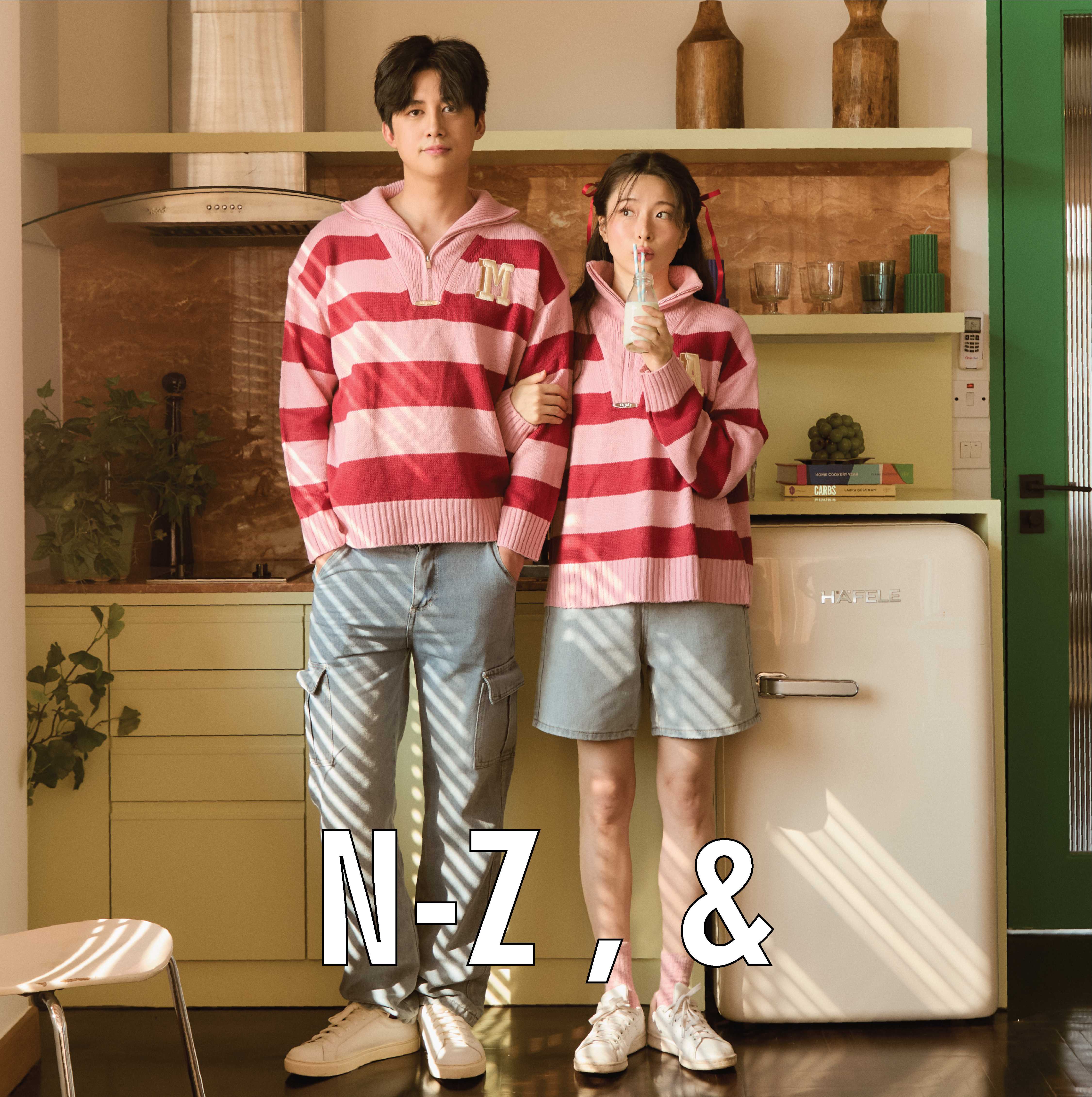 Pudding Zipper : Very Strawberry ตัวอักษร N-Z,&
