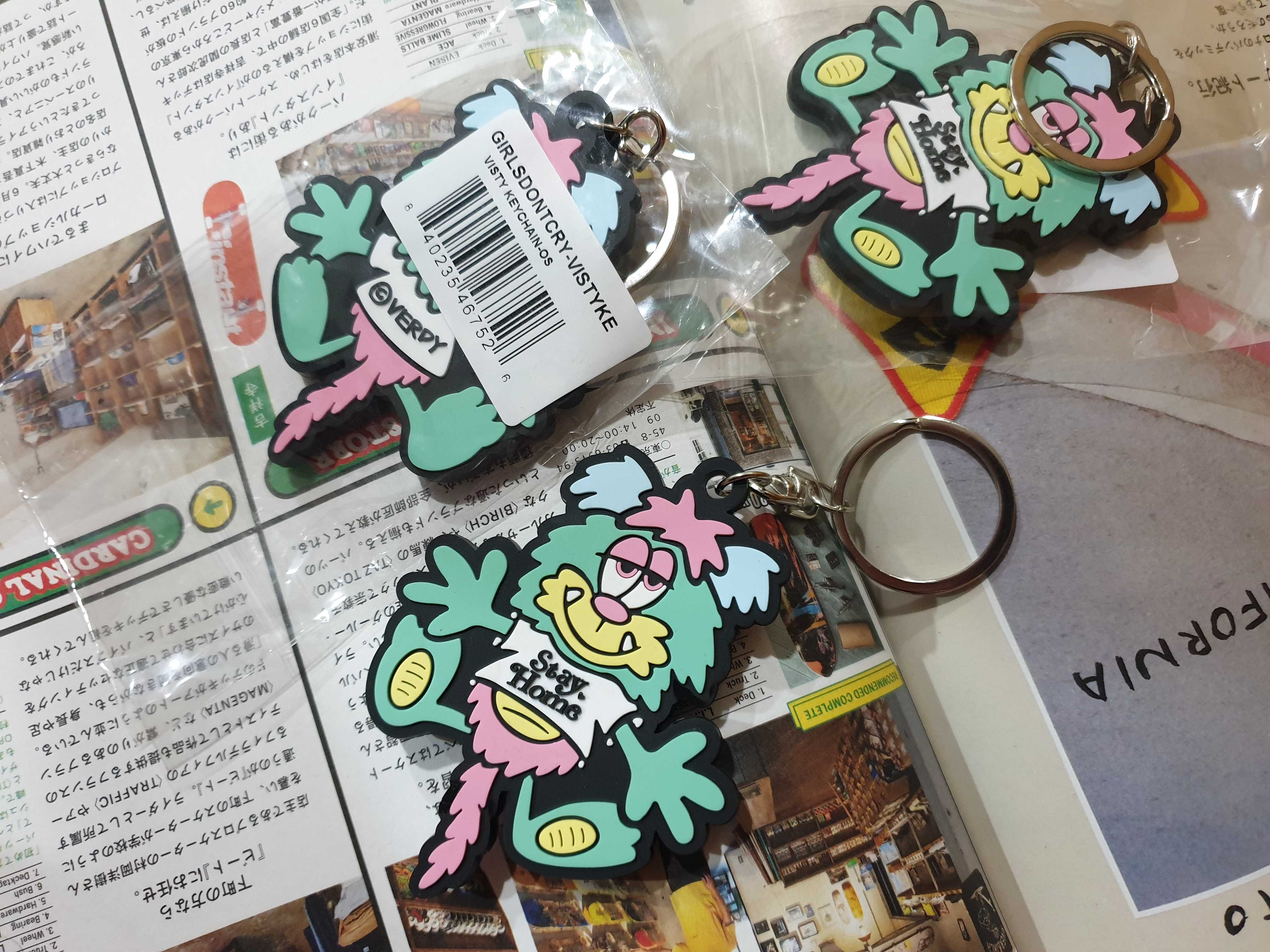 (สินค้าPREORDER15-20days) พวงกุญแจ Vick verdy x GDC keychain