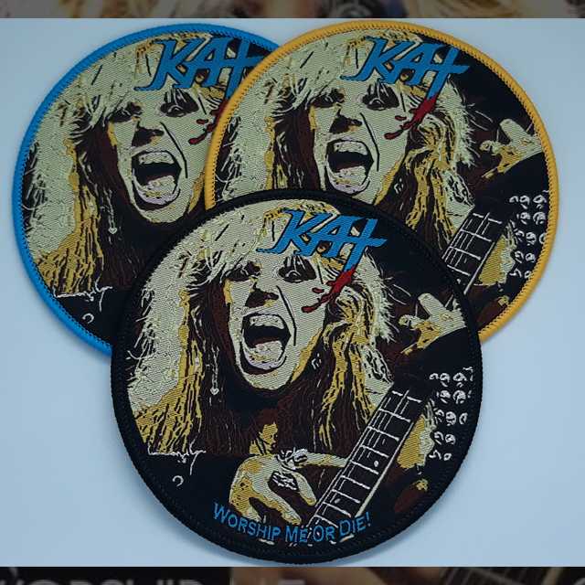 KAT'Worship Me Or Die' Woven Patch (อาร์มแบบทอ)