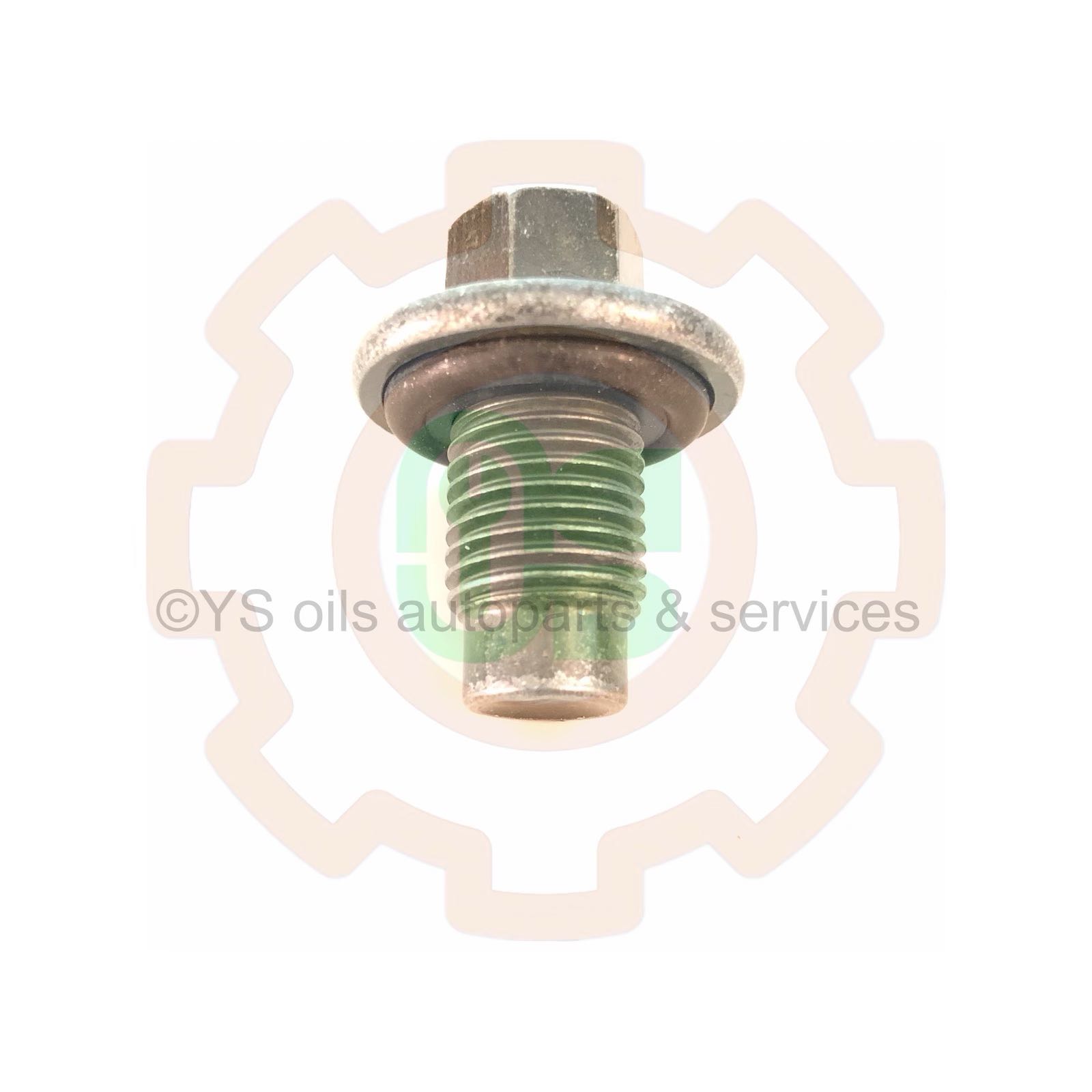น็อตถ่ายน้ำมันเครื่อง+โอริง Ford,Mazda รหัส 97JZ6730A