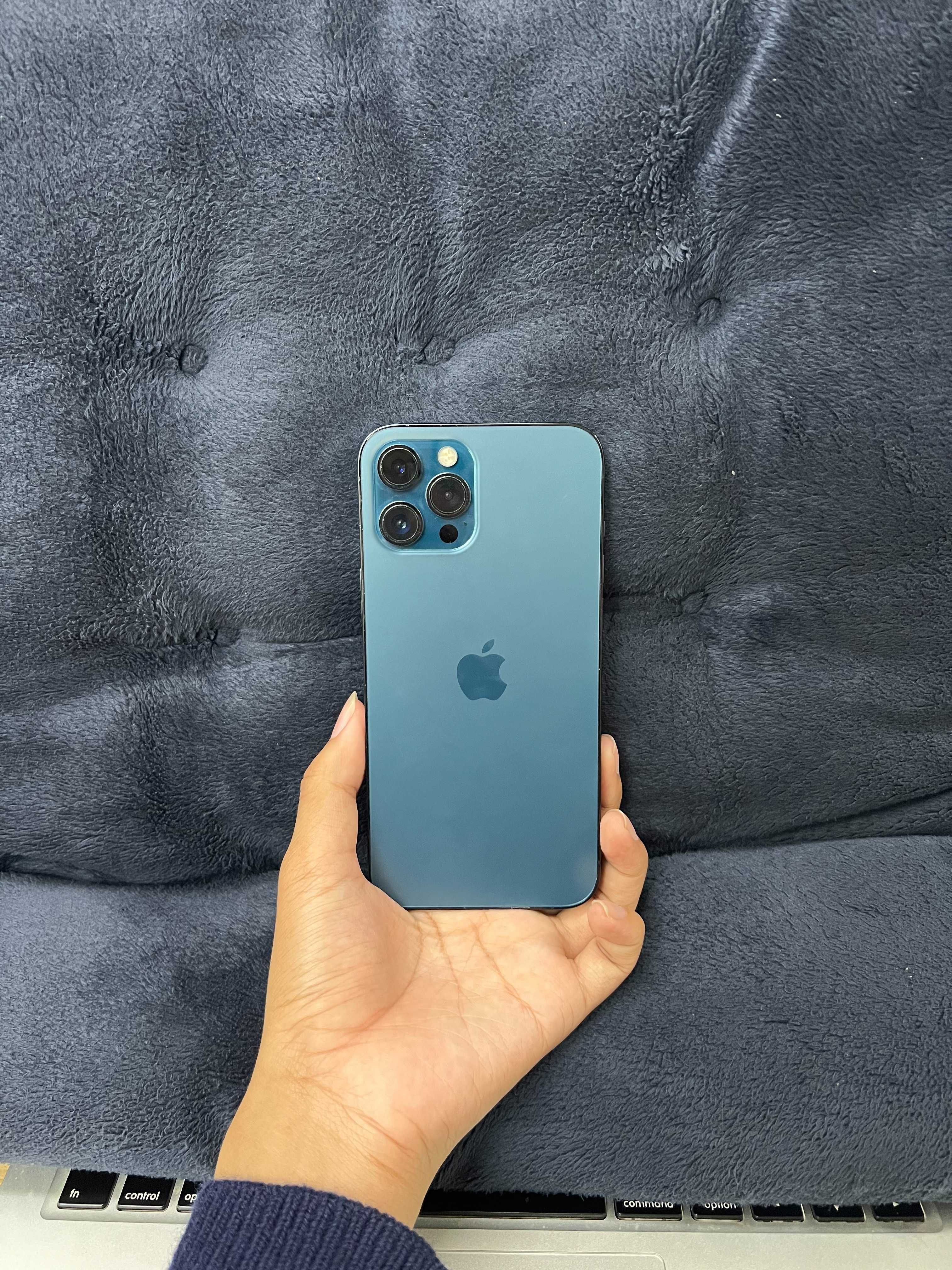 Used iPhone 12 Pro Max 256GB Pacific Blue LSP-5389