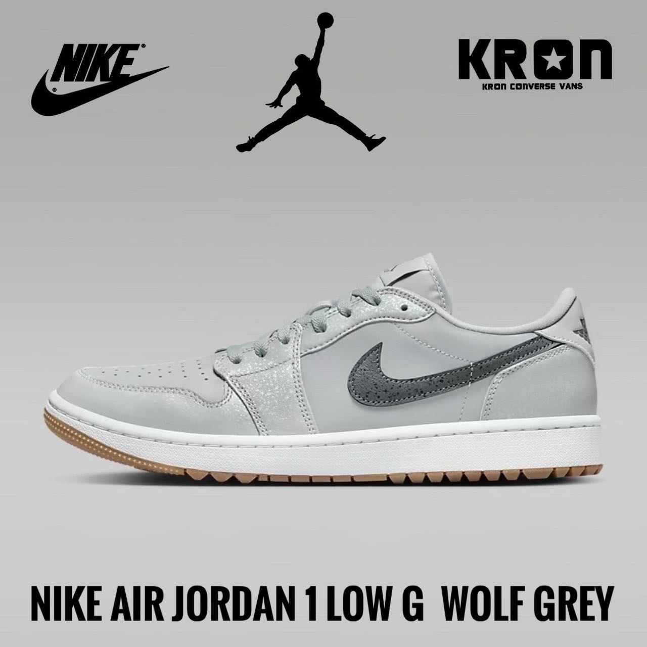 Nike Air Jordan 1 Low G Wolf Grey