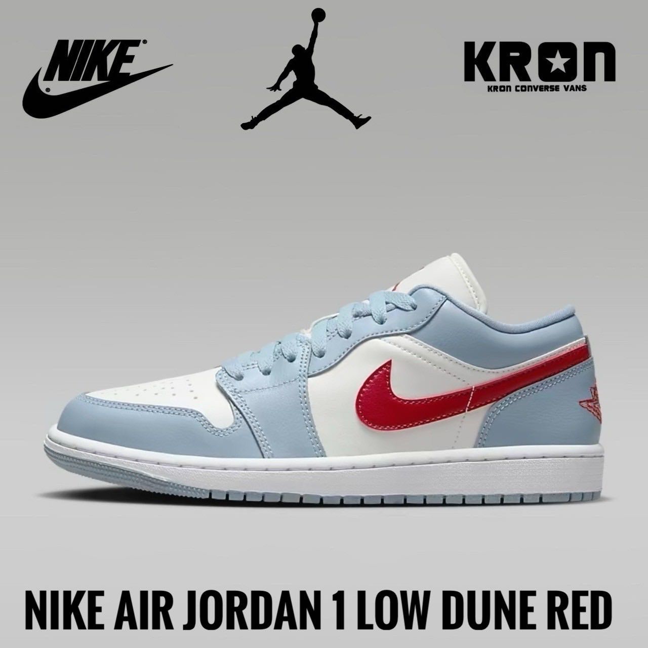 Nike Air Jordan 1 Low Dune Red