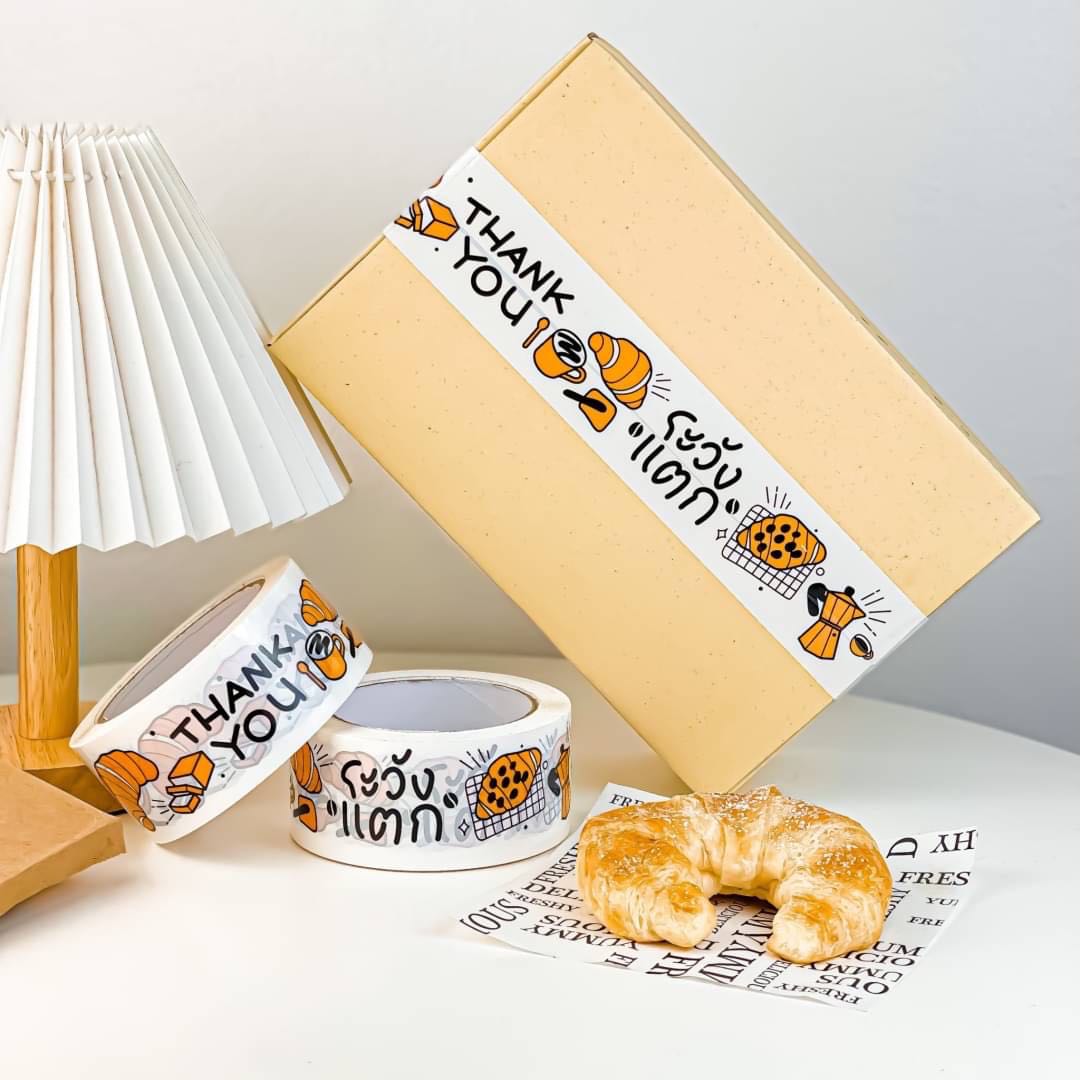 🥐 เทป ครัวซองต์ 100 หลา 🥐