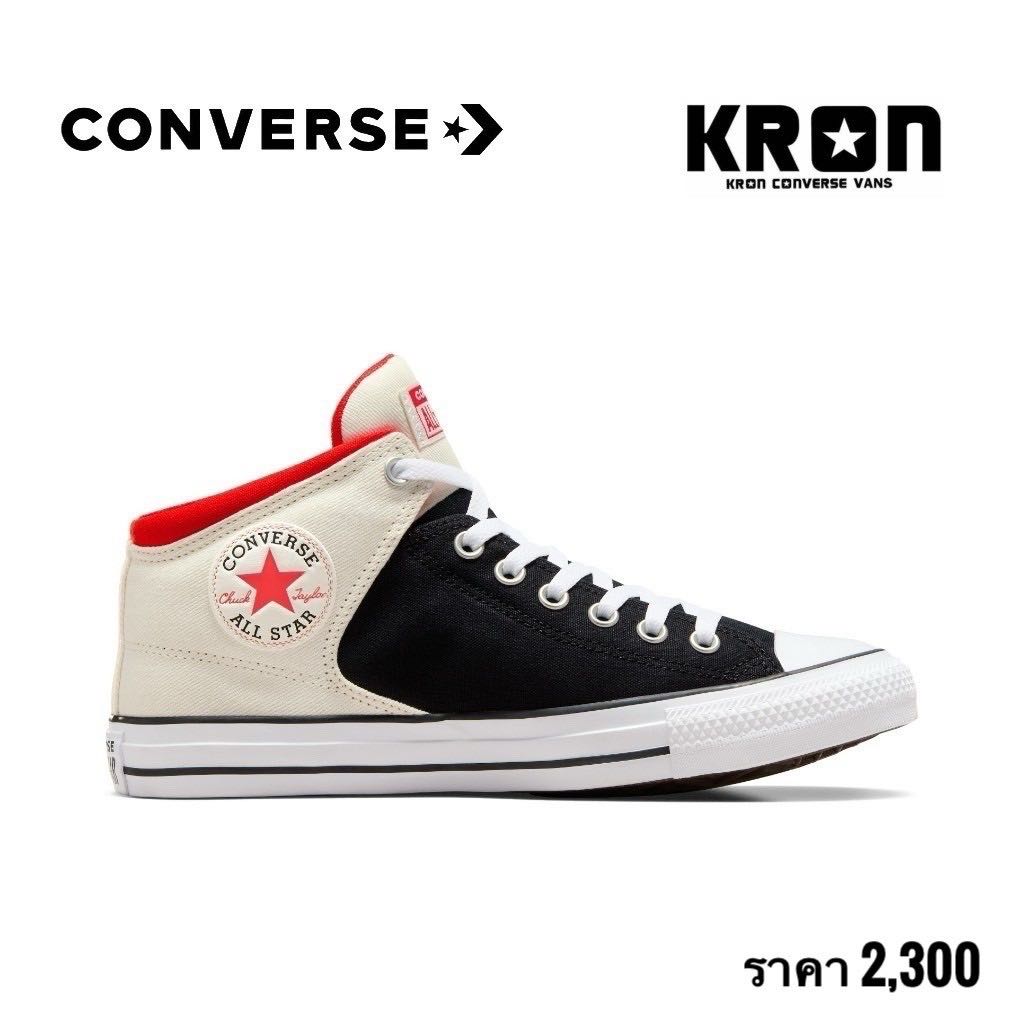 CONVERSE CTAS HIGH STREET PLAY ON SPORT MID BLACK/CREAM
