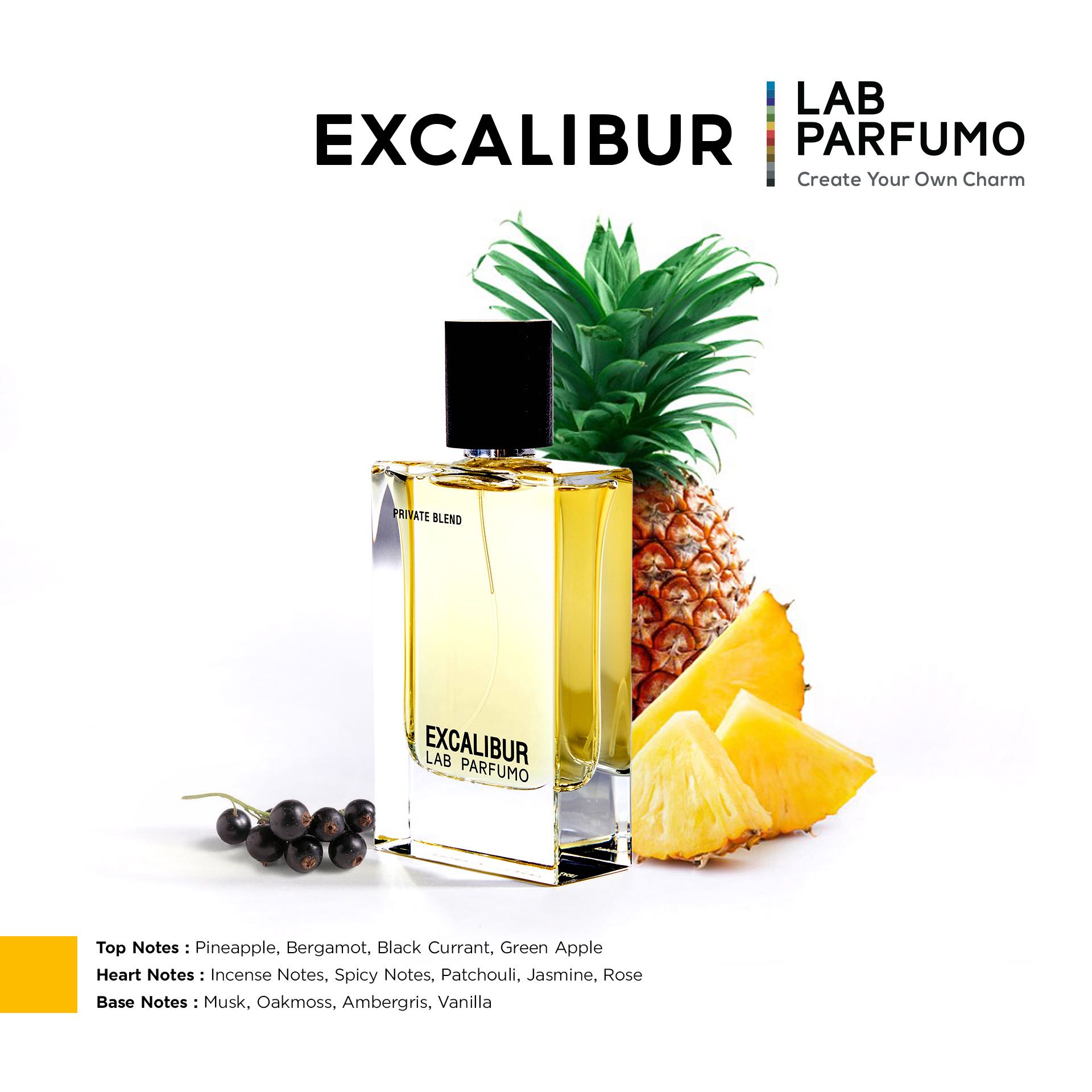 Excalibur (EDP) น้ำหอมผู้ชาย (ขนาด 50 ml.) เสน่ห์สดชื่น บาดลึกถึงอารมณ์ความหอม
