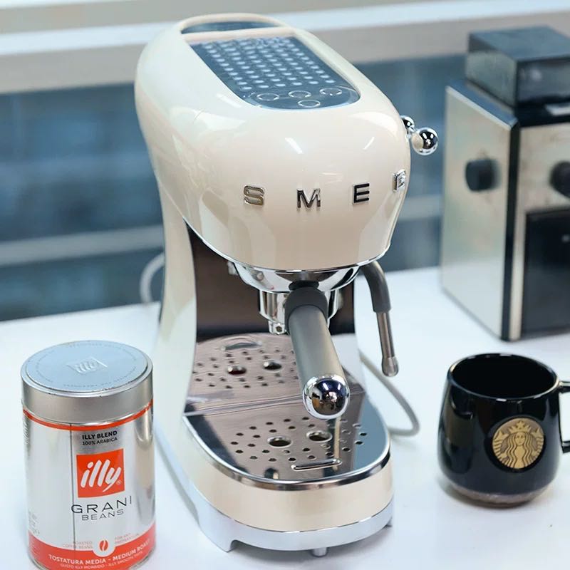 SMEG ECF02 Espresso Manual Coffee Machine💥พรีออเดอร์