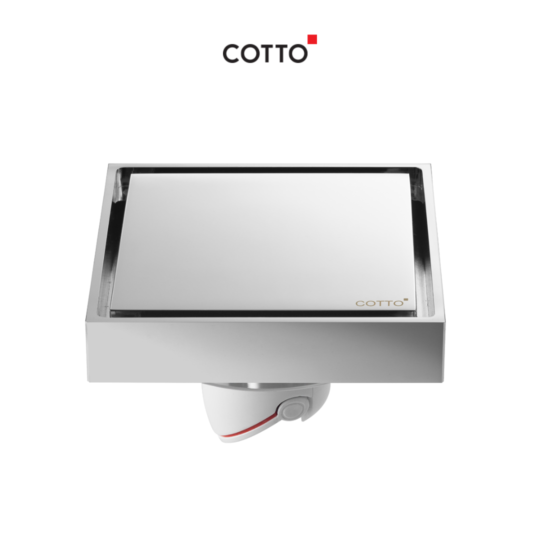 COTTO CT6405Z2P(HM) ตะแกรงน้ำทิ้งทองเหลืองเหลี่ยม