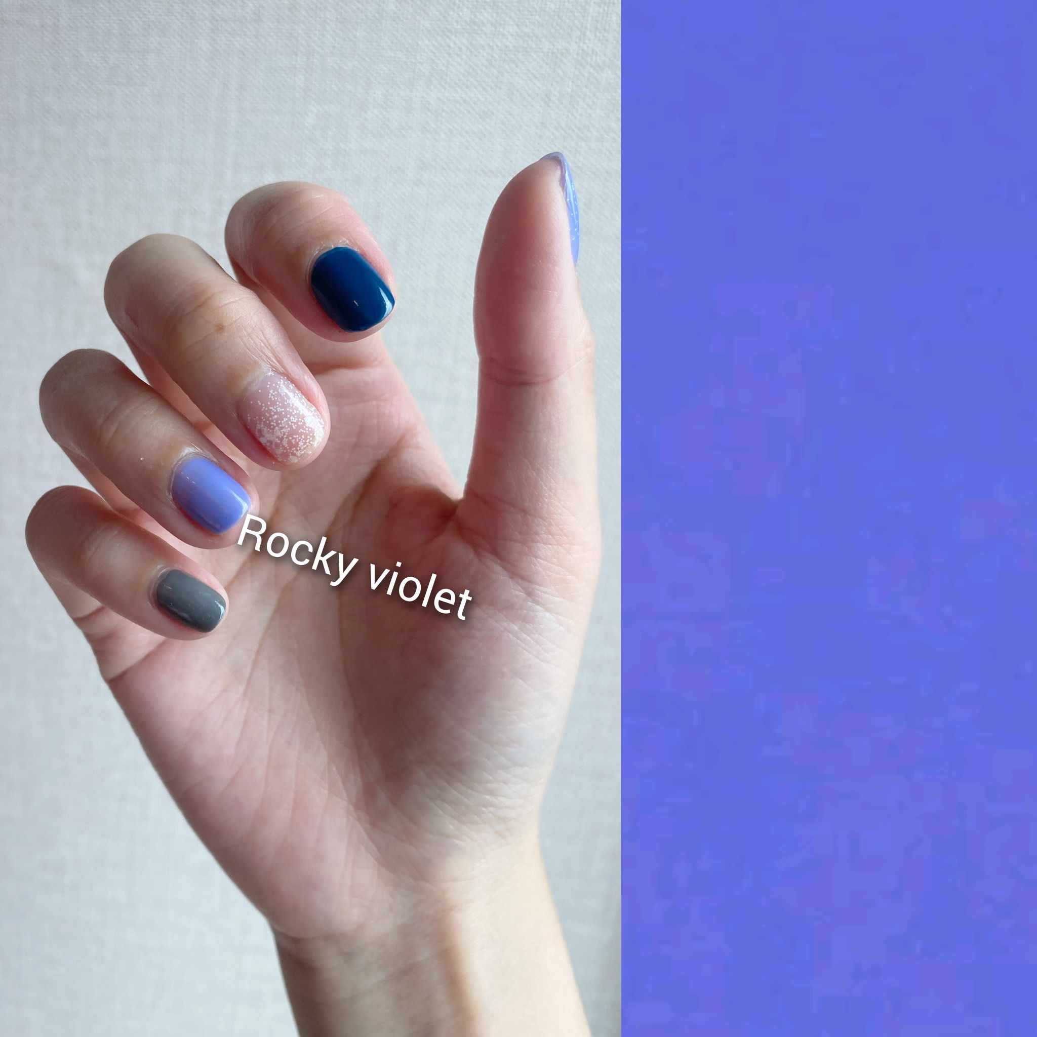 💙ขวดเดี่ยว(ใหญ่)Rocky violet💎