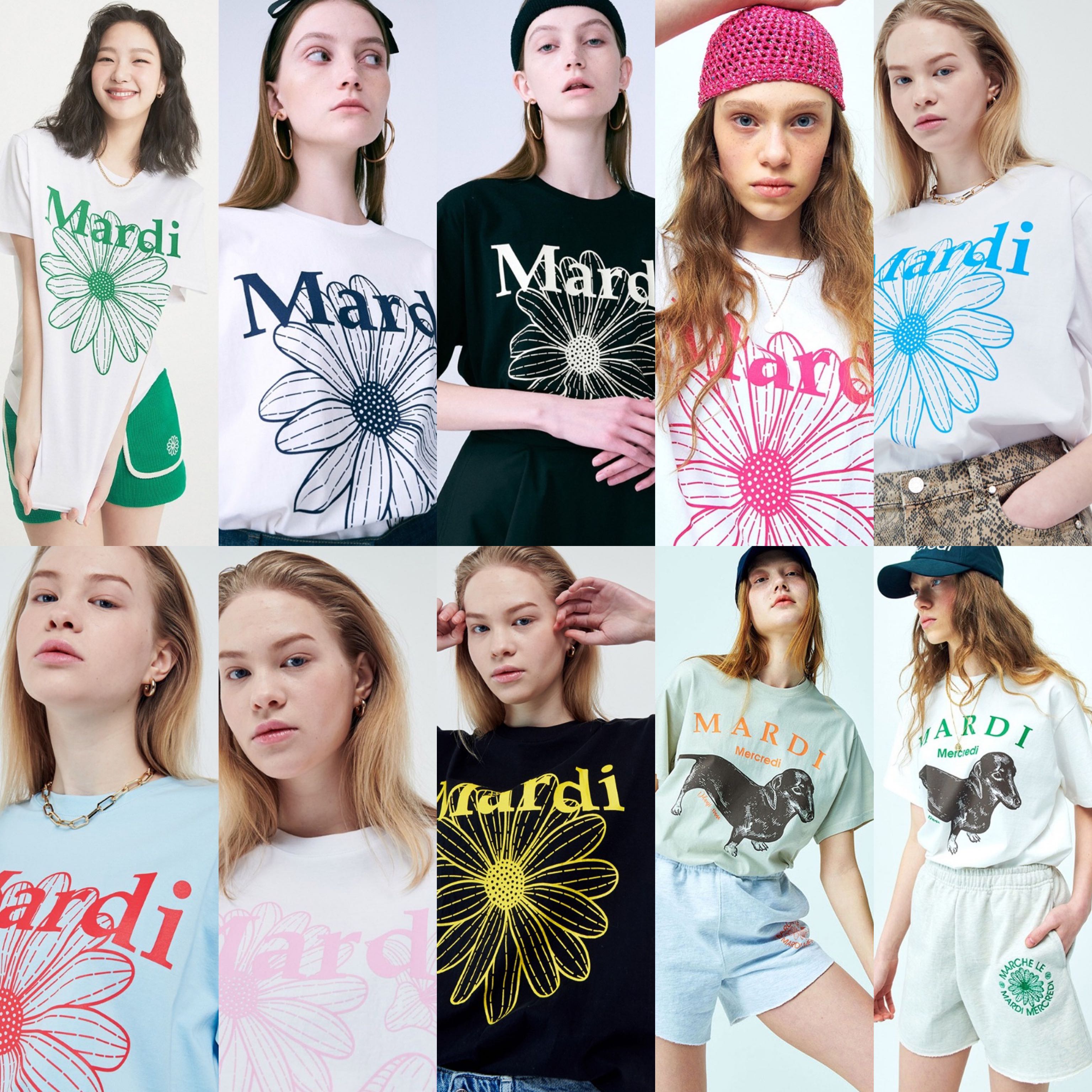 [PREORDER] MARDI MERCREDI T-SHIRT ค่าส่ง 50 แฟลช