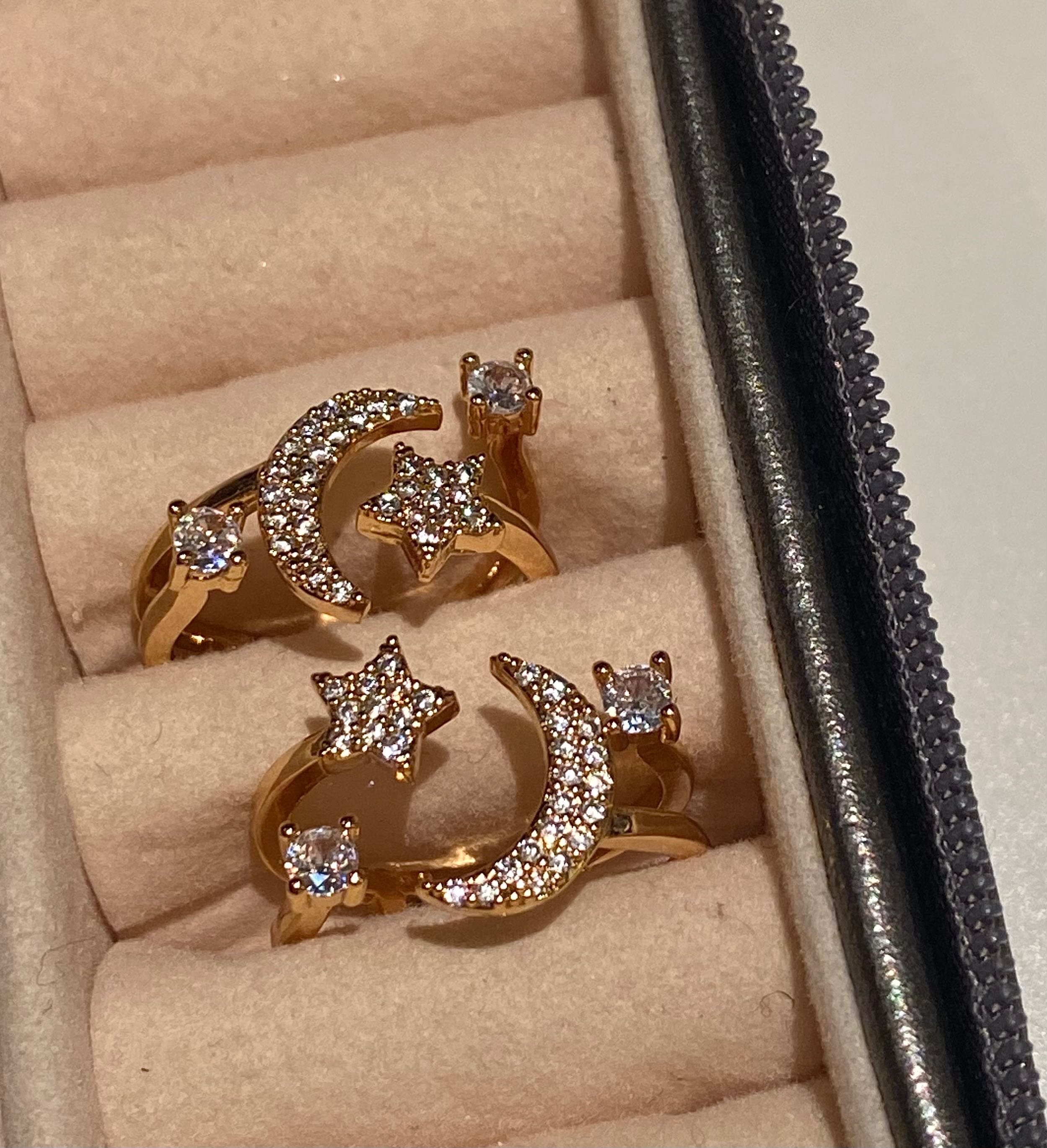 Moonlight rings🌛⭐️