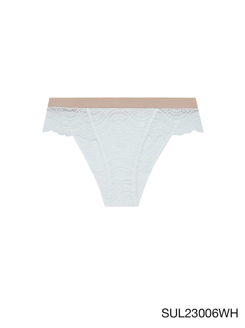 SABINA | JANESUDA x SABINA กางเกงในทรงบิกินี่ Rosie  รหัส SUL23006 สีขาว