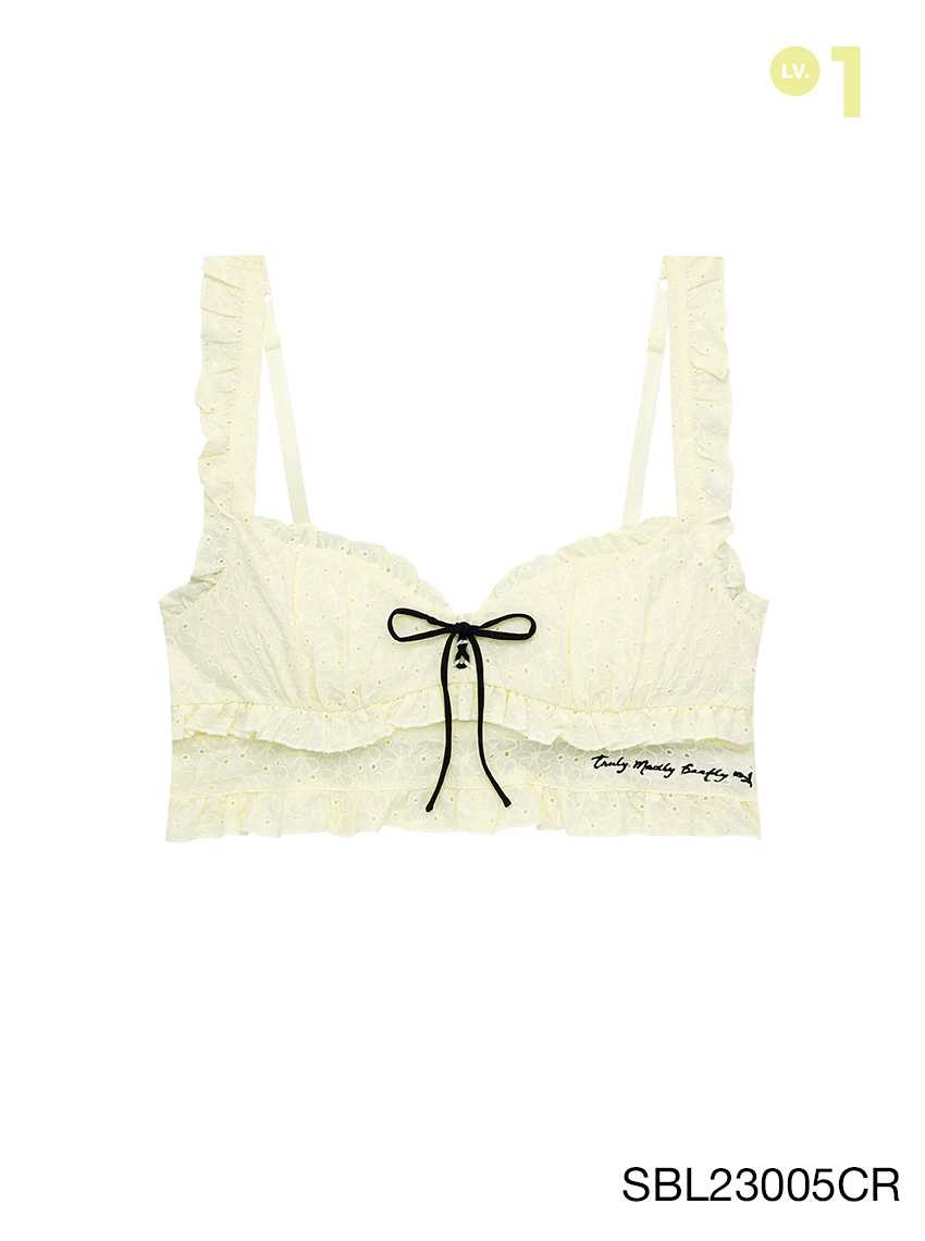 SABINA | JANESUDA x SABINA เสื้อชั้นในไร้โครง Poppy รหัส SBL23005 สีครีม