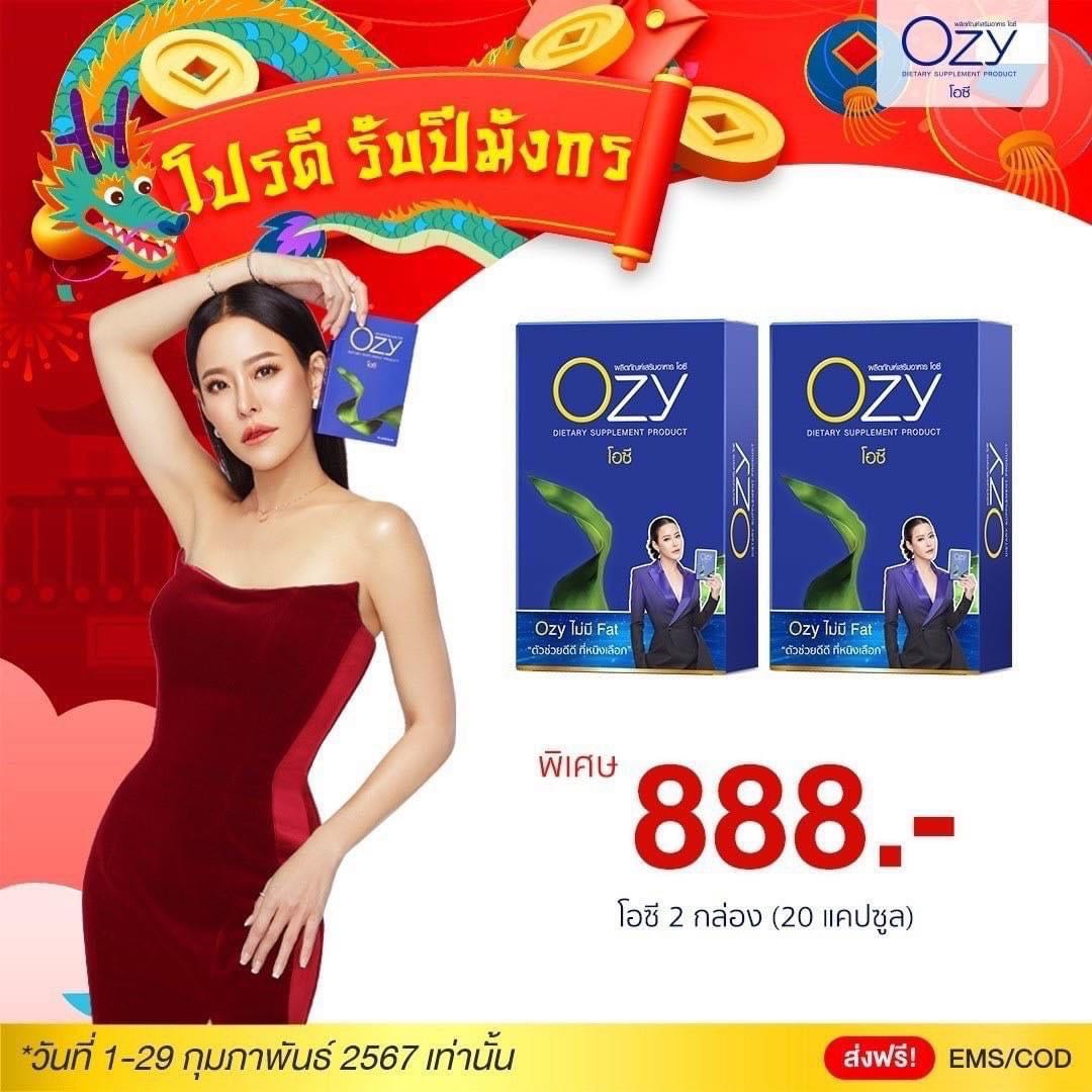 Ozy (โอซี) อาหารเสริมควบคุมน้ำหนัก / 2 กล่อง 