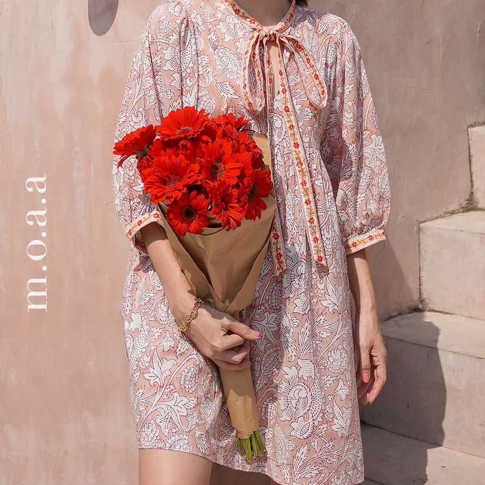 [หลุด QC] DELILAH DRESS IN ROSE GOLD