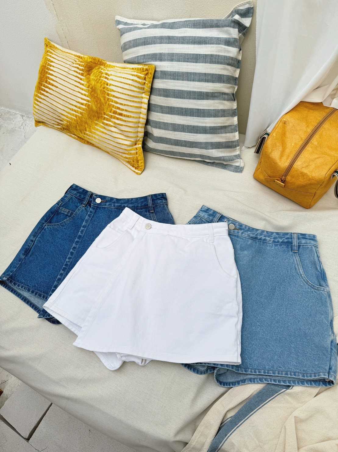 Sis SK 205 Stardust denim mini skort