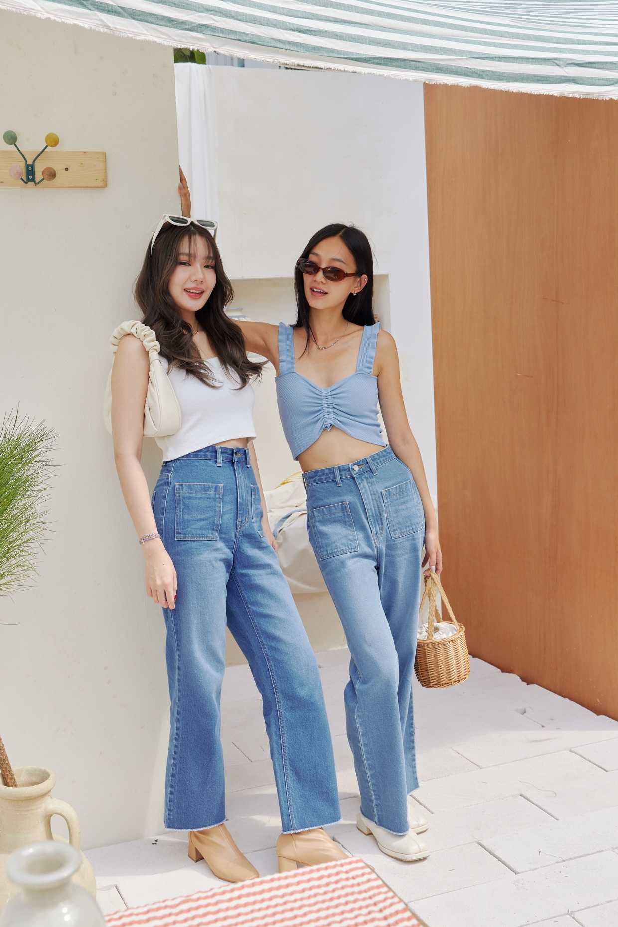 Sis 539 Sugar flare ankle jeans