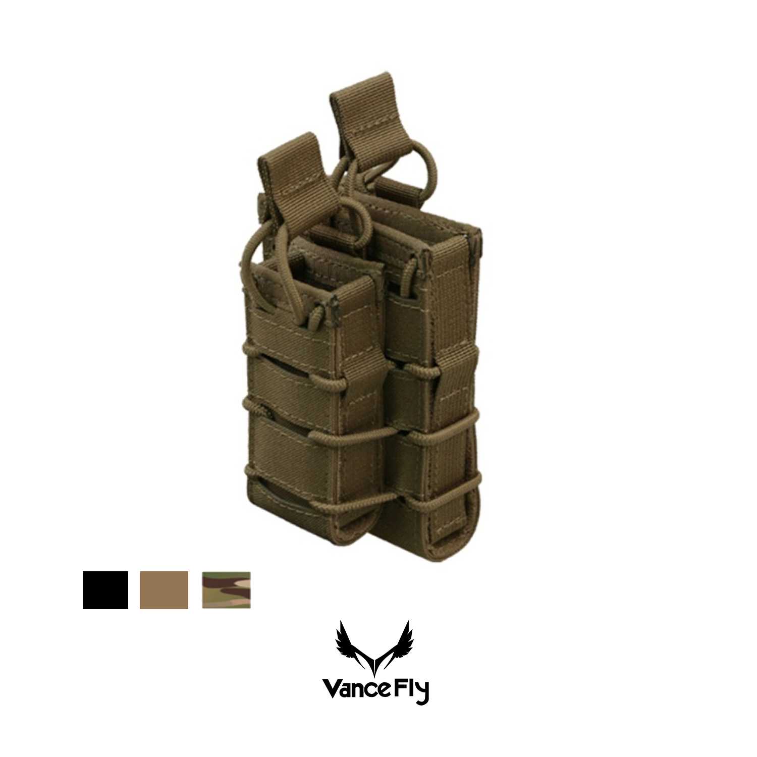 ซองแม็กกาซีนไฮบริด Lynx Hybrid Tac Pouch มี 3 สี แบรนด์ VanceFly