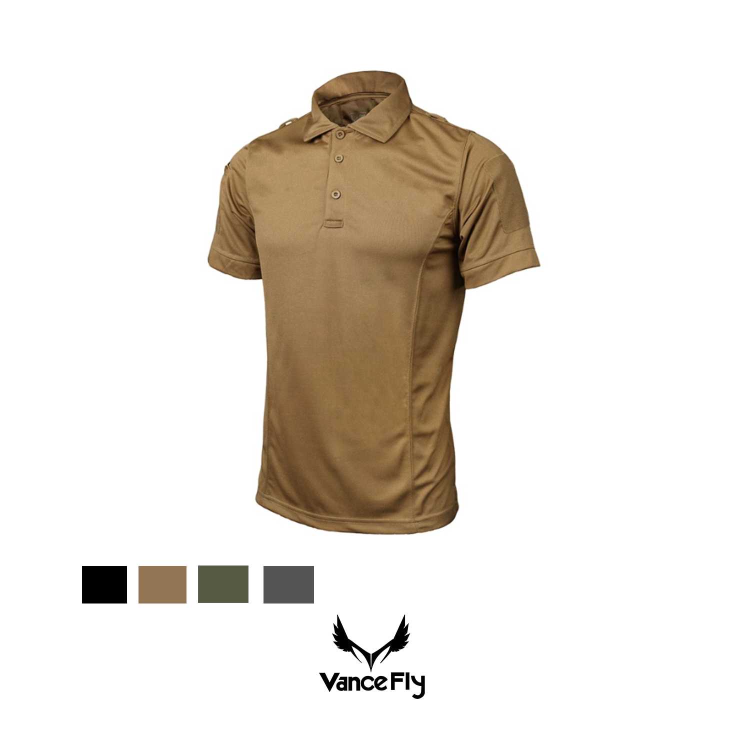 เสื้อโปโล WARFARE TACTICAL POLO T-SHIRTมี 4 สี แบรนด์ VanceFly