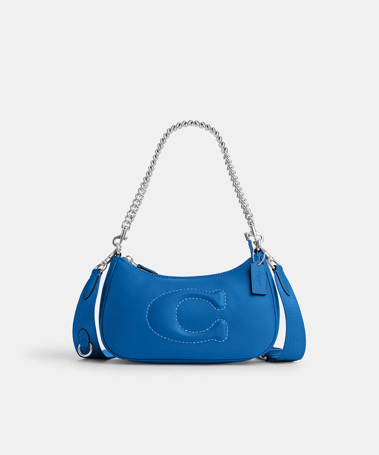 COACH TERI SHOULDER BAG WITH SIGNATURE QUILTING CJ608 SVA09