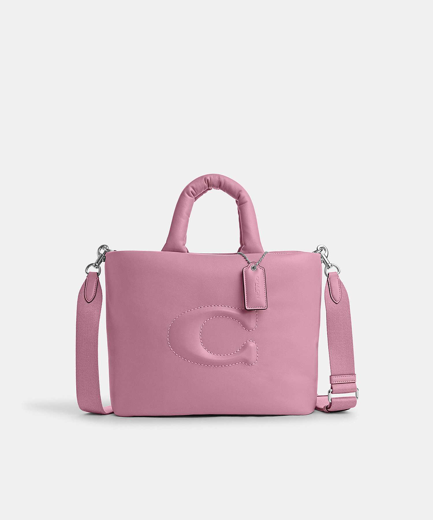 COACH PILLOW TOTE CP095 SV/QU