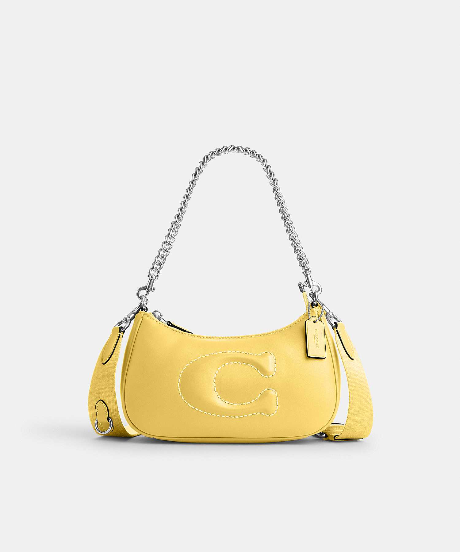 COACH TERI SHOULDER BAG WITH SIGNATURE QUILTING CJ608 SVS9V