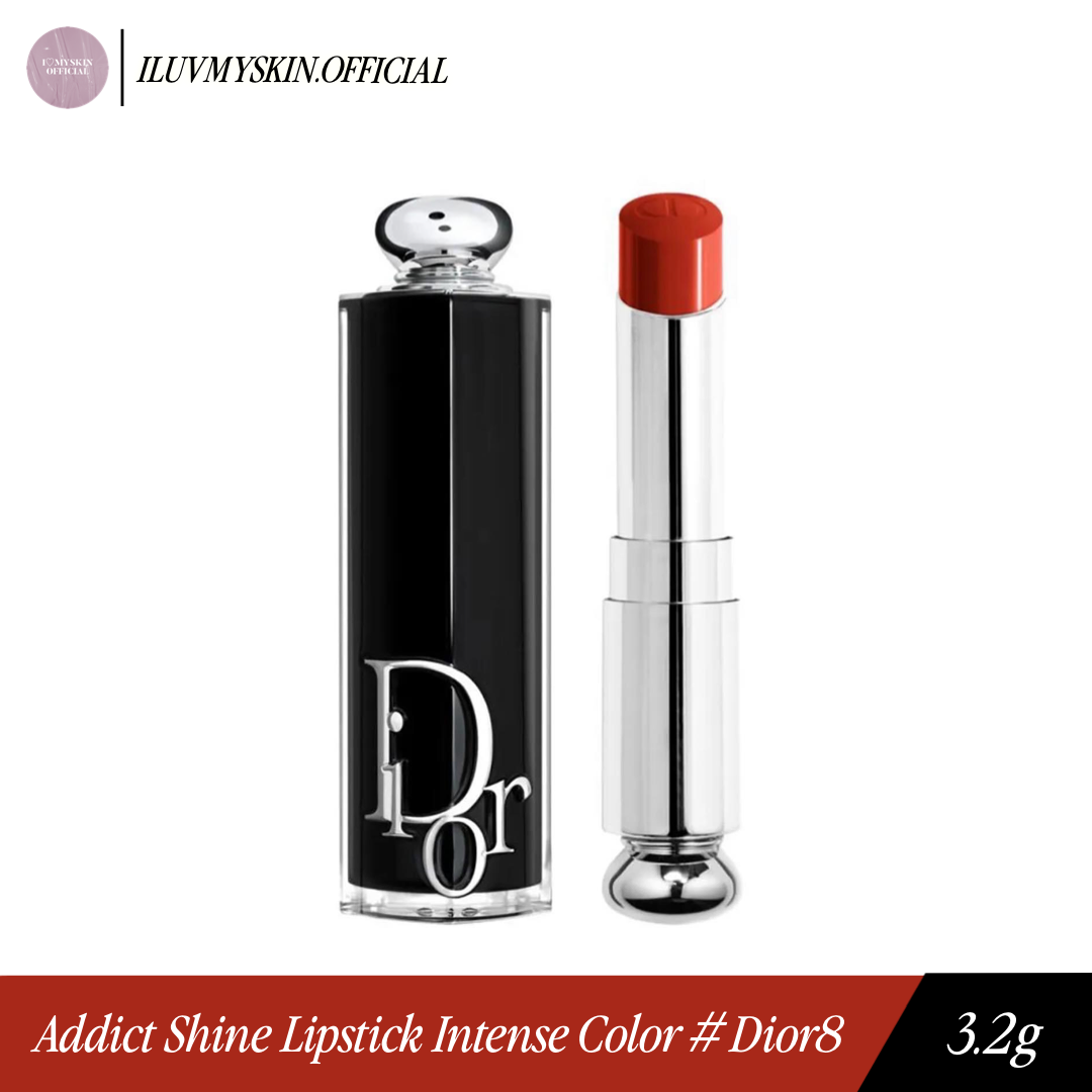 💗แท้/พร้อมส่ง💗 [Dior] Addict Shine Lipstick #Dior8 | 3.2g (with box)