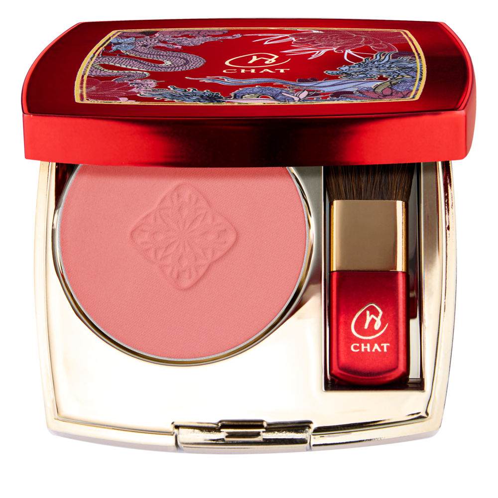 ปัดแก้ม สูตรแมตต์ ผสมชิมเมอร์ ฉัตร ► Official Account  CHAT THE ENDLESS LUCK AND SHINE BLUSHER