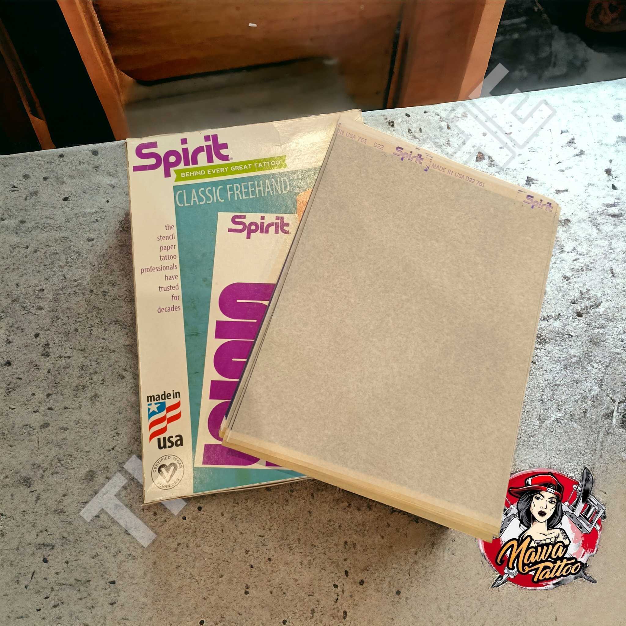 กระดาษลอกลาย Spirit USA ชนิดกระดาษ (1กล่อง)