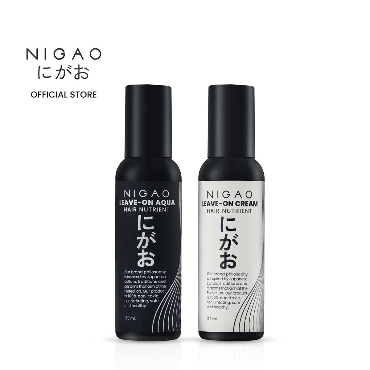 ซื้อคู่ถูกกว่า NIGAO Hair Nutrient Leave-on Aqua+Cream 150mL.