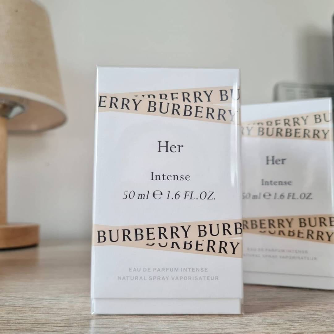 Burberry : Her Intense EDP 50ml กล่องซีล