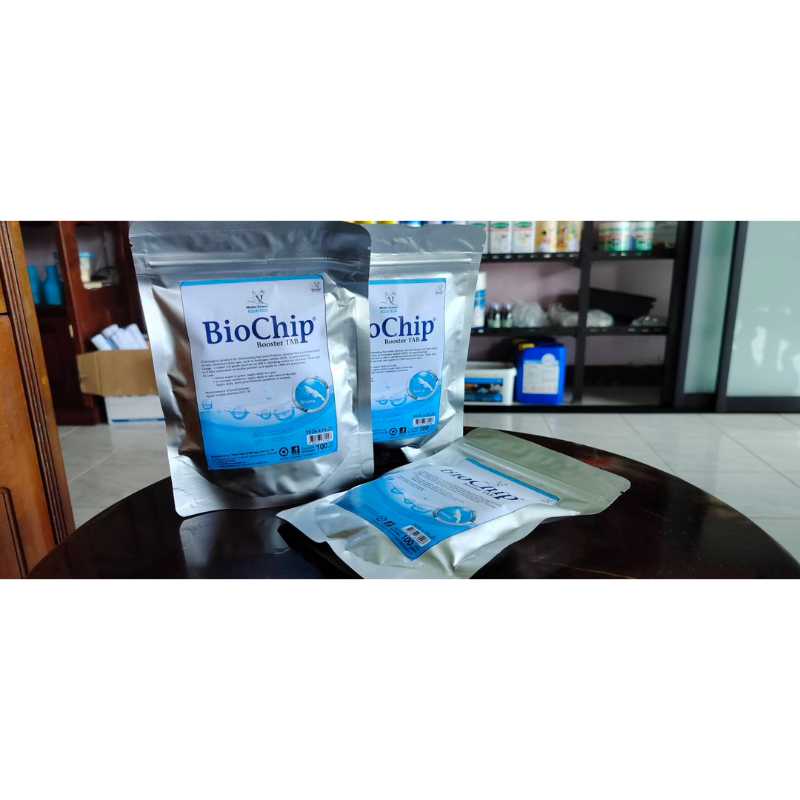 Biochip ไบโอชิป ขนาด 10 เม็ด จุลินทรีย์ควบคุมวิบริโอ แบคทีเรียก่อโรคและสีน้ำ