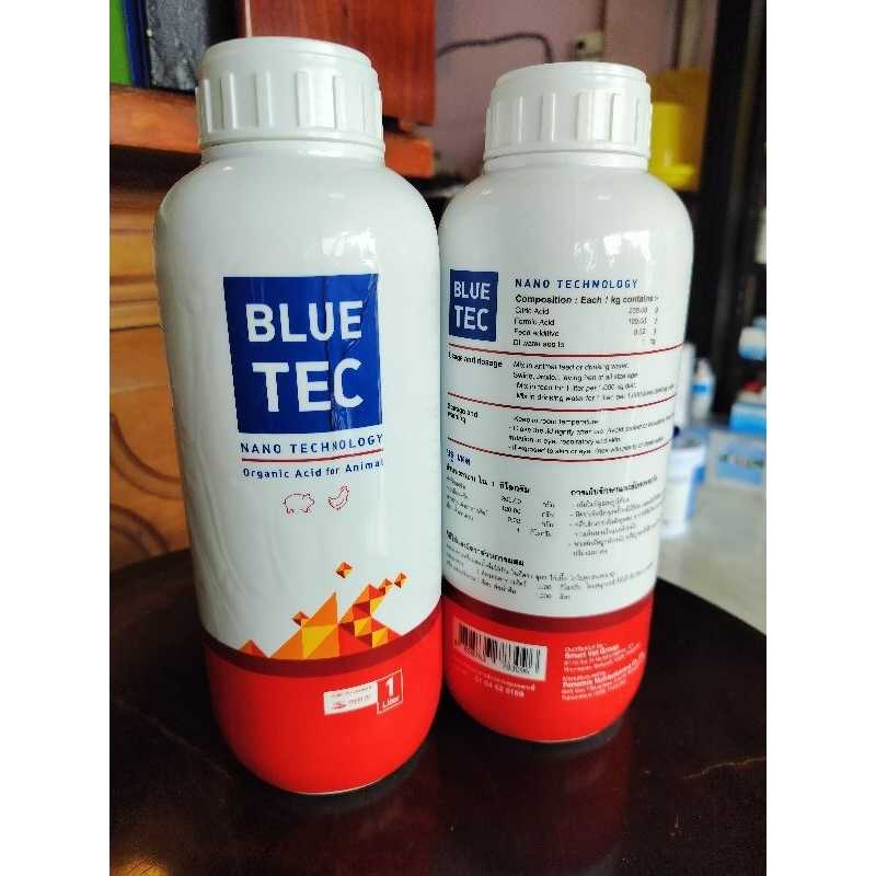 Bluetec ขนาด 1 ลิตร สารเสริมการย่อยและยับยั้งจุลินทรีย์ก่อโรค