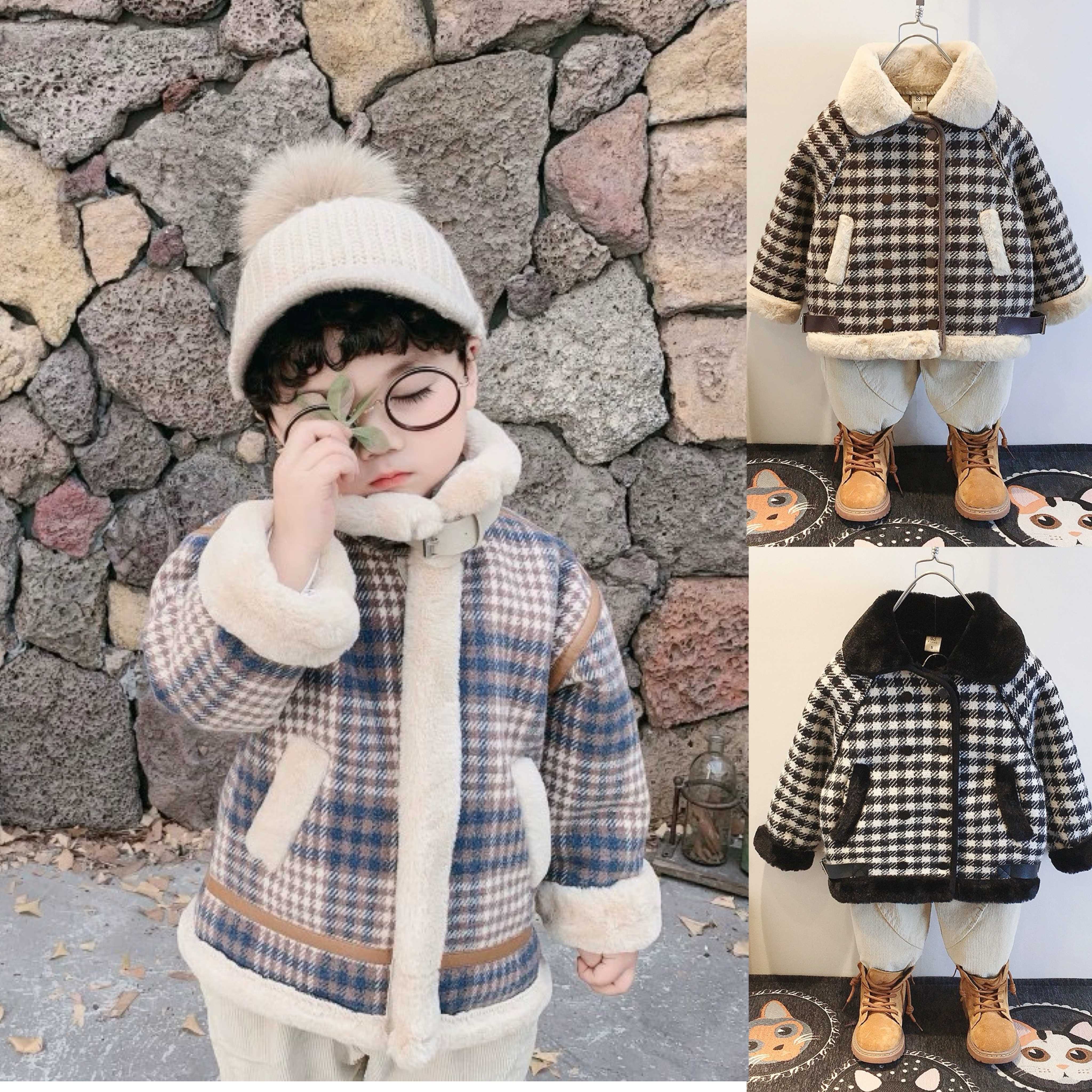 Preorder12-18วัน- (บุขน) แจ๊คเก็ตบุขนข้างใน /Sz80-140