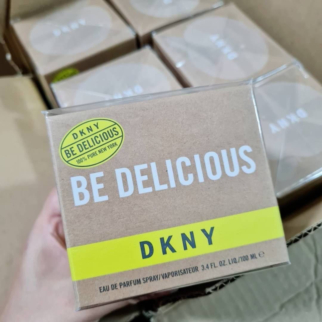DKNY : Be Delicious EDP 100mL กล่องซีล