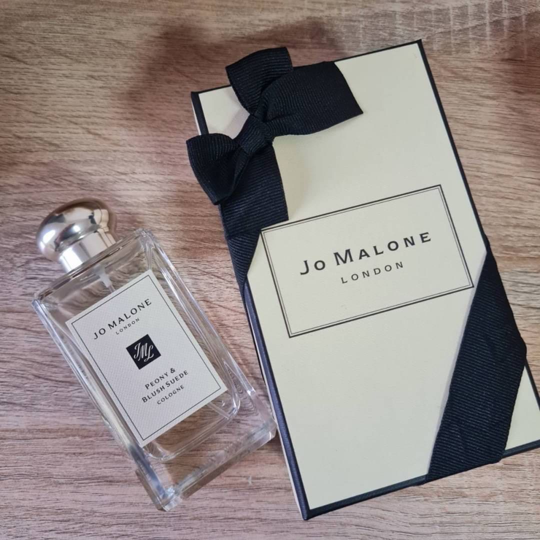 Jo Malone : Peony & Blush Suede Cologne 100mL (อุปกรณ์มีกล่อง+โบว์)